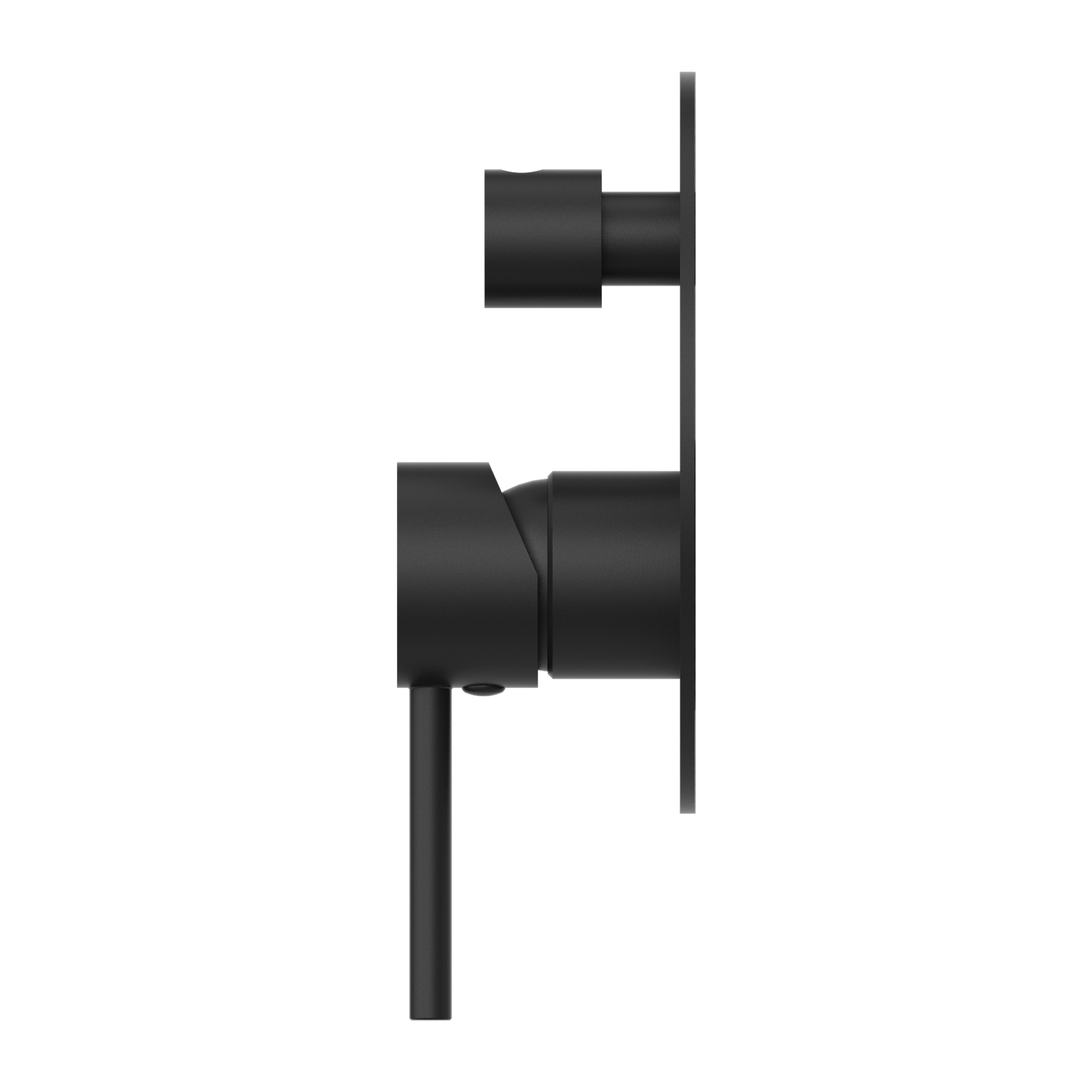 Nero Dolce Shower Mixer With Diverter - Matte Black