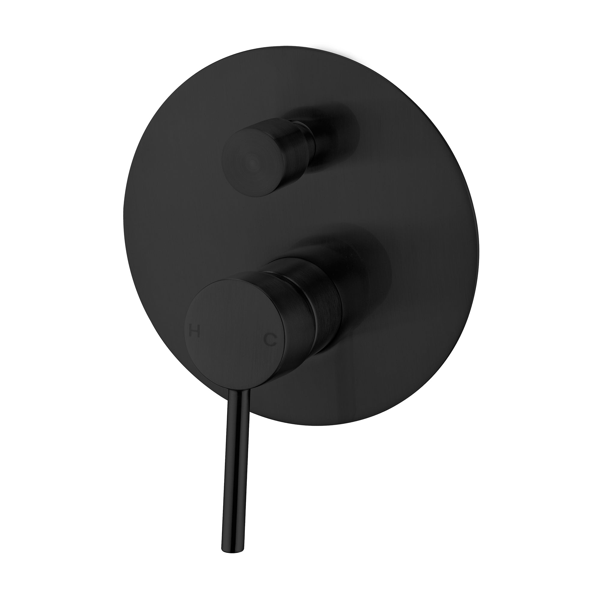 Nero Dolce Shower Mixer With Diverter - Matte Black