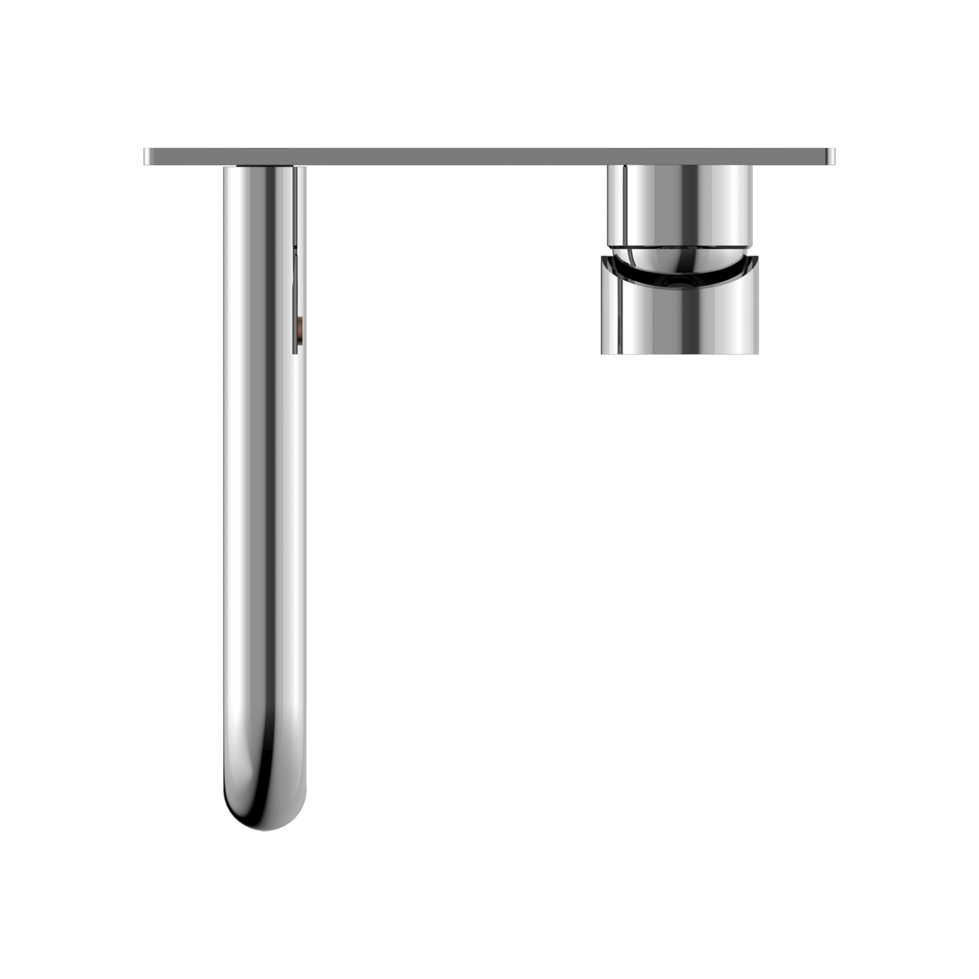 Nero Dolce Wall Basin Mixer - Chrome