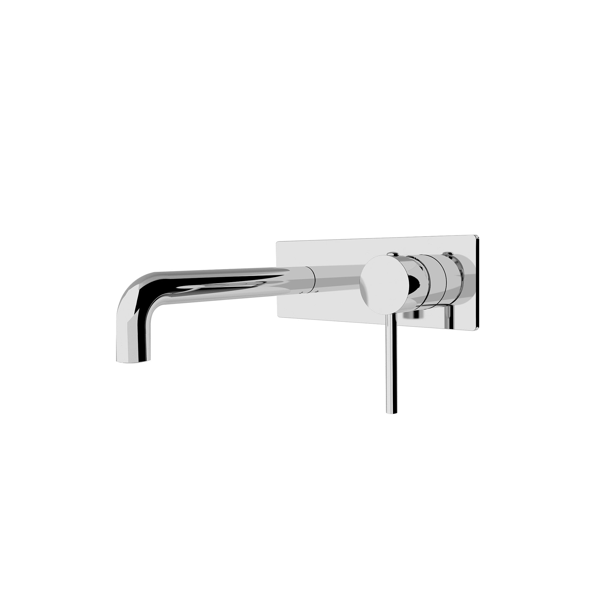 Nero Dolce Wall Basin Mixer - Chrome