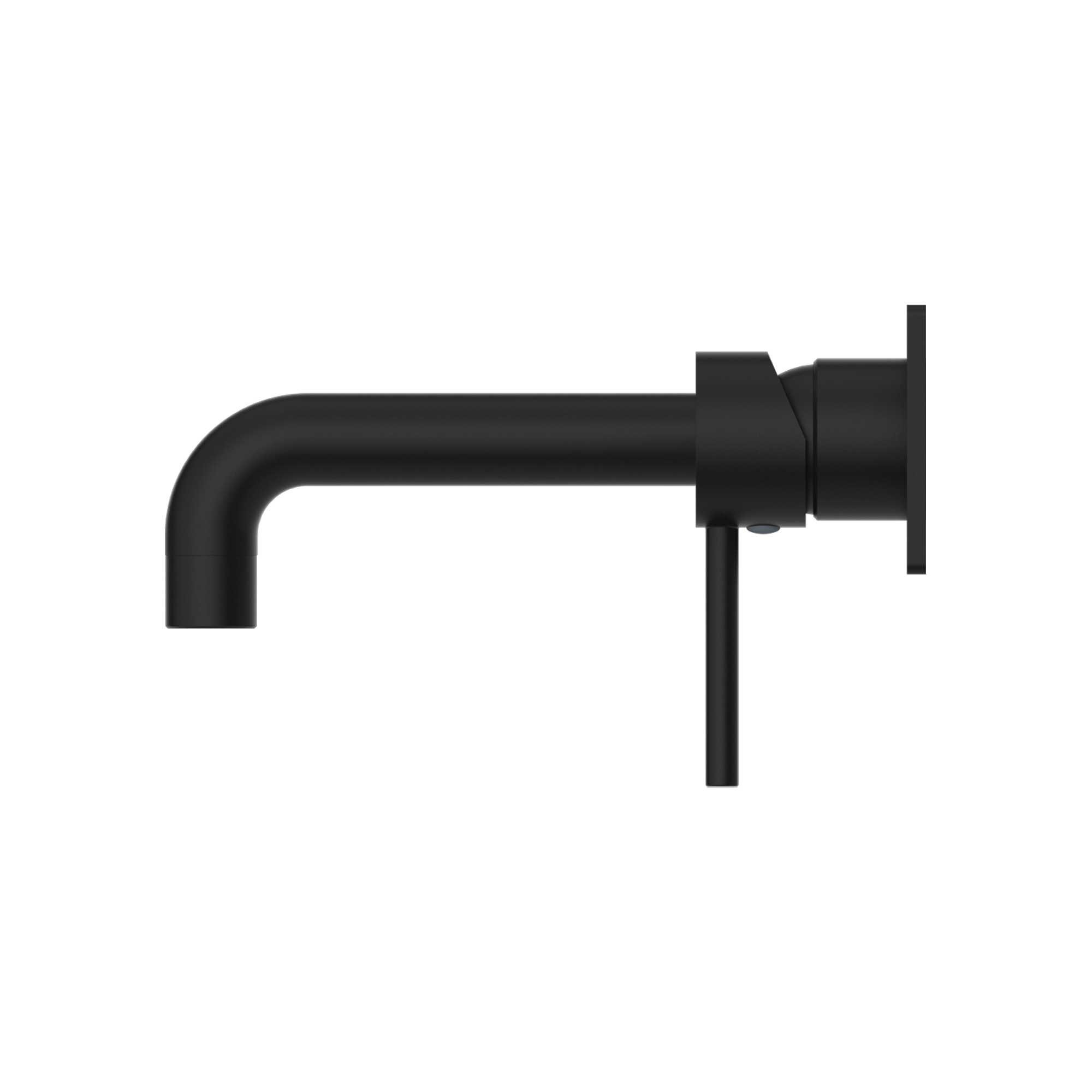 Nero Dolce Wall Basin Mixer - Matte Black