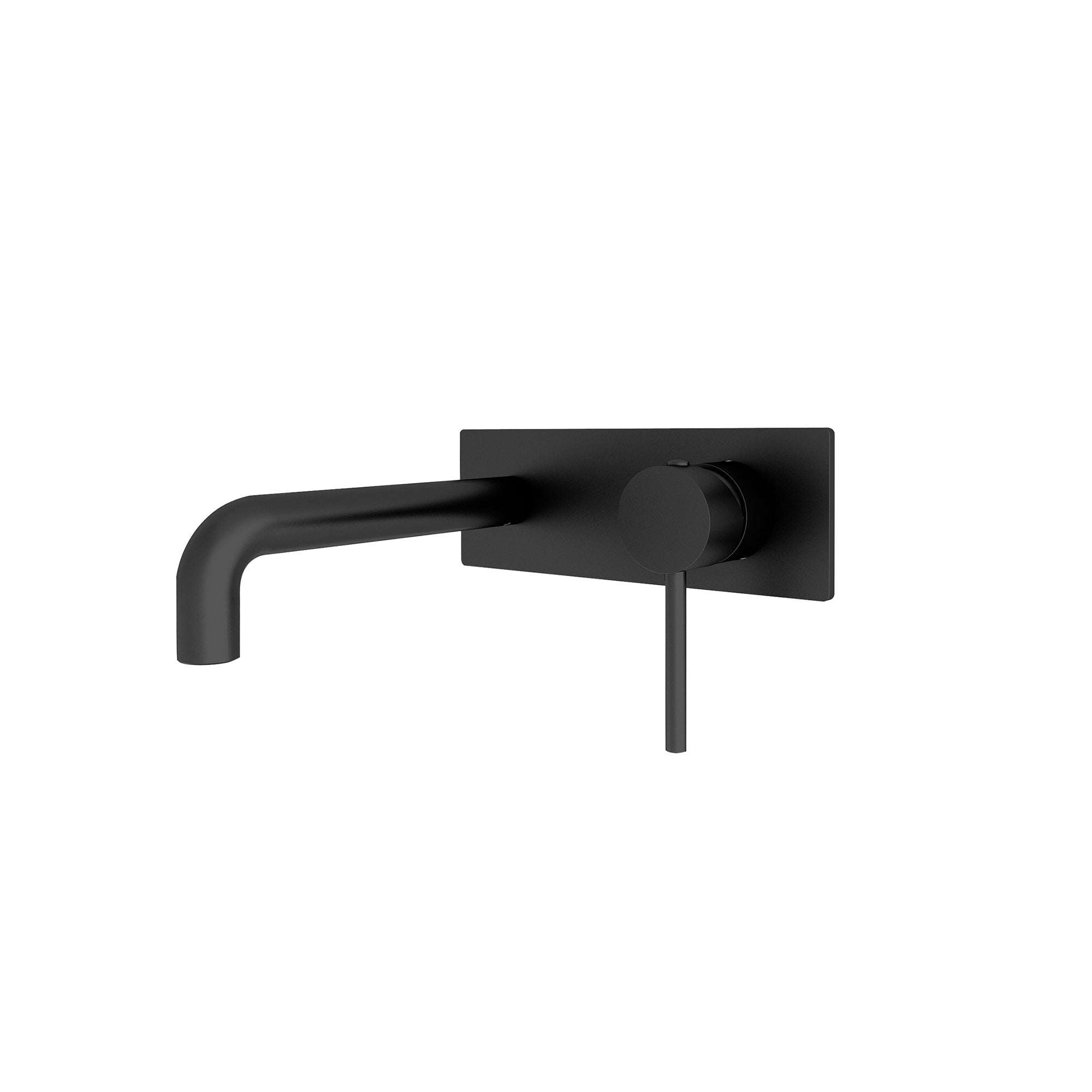 Nero Dolce Wall Basin Mixer - Matte Black