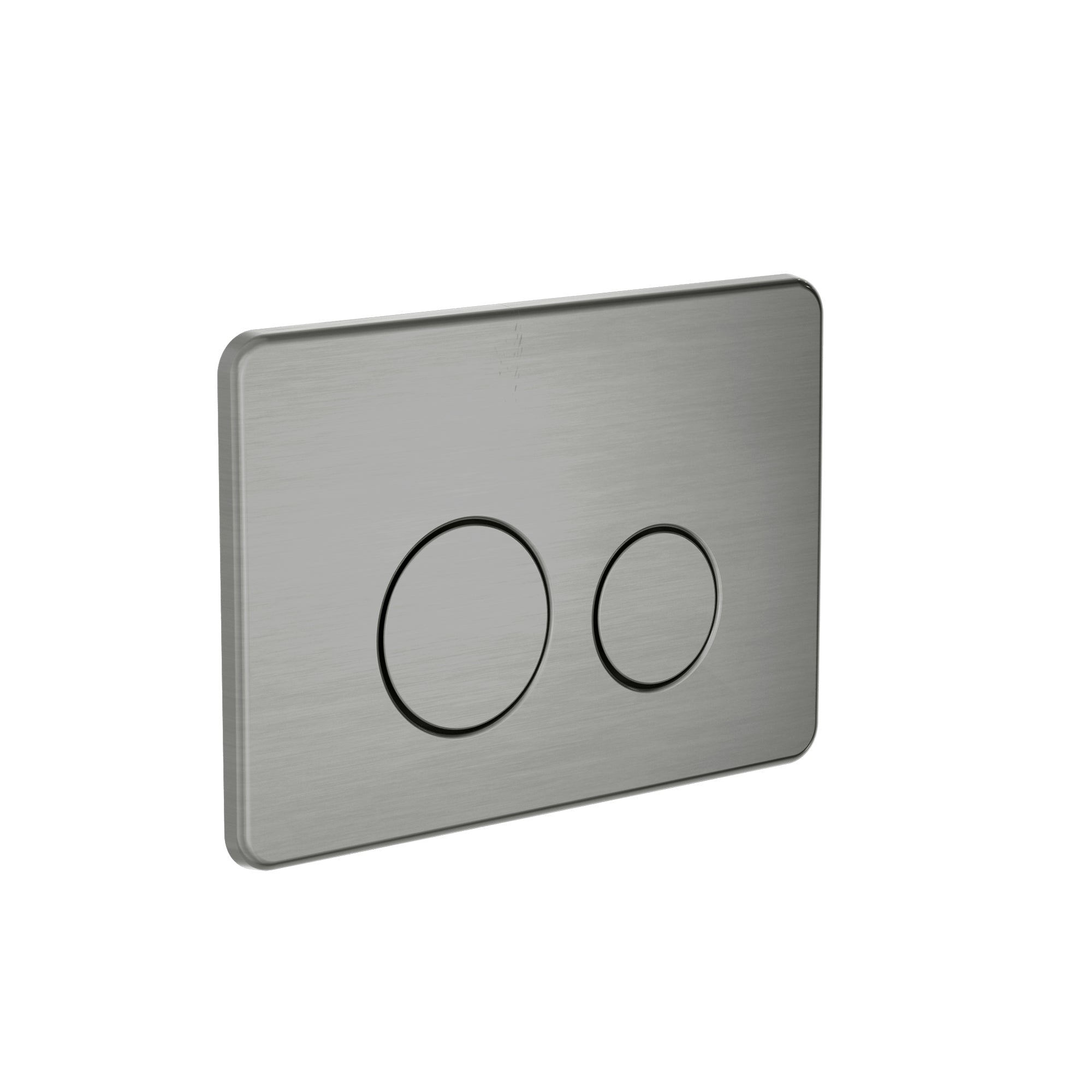 Nero In Wall Toilet Push Plate - Graphite