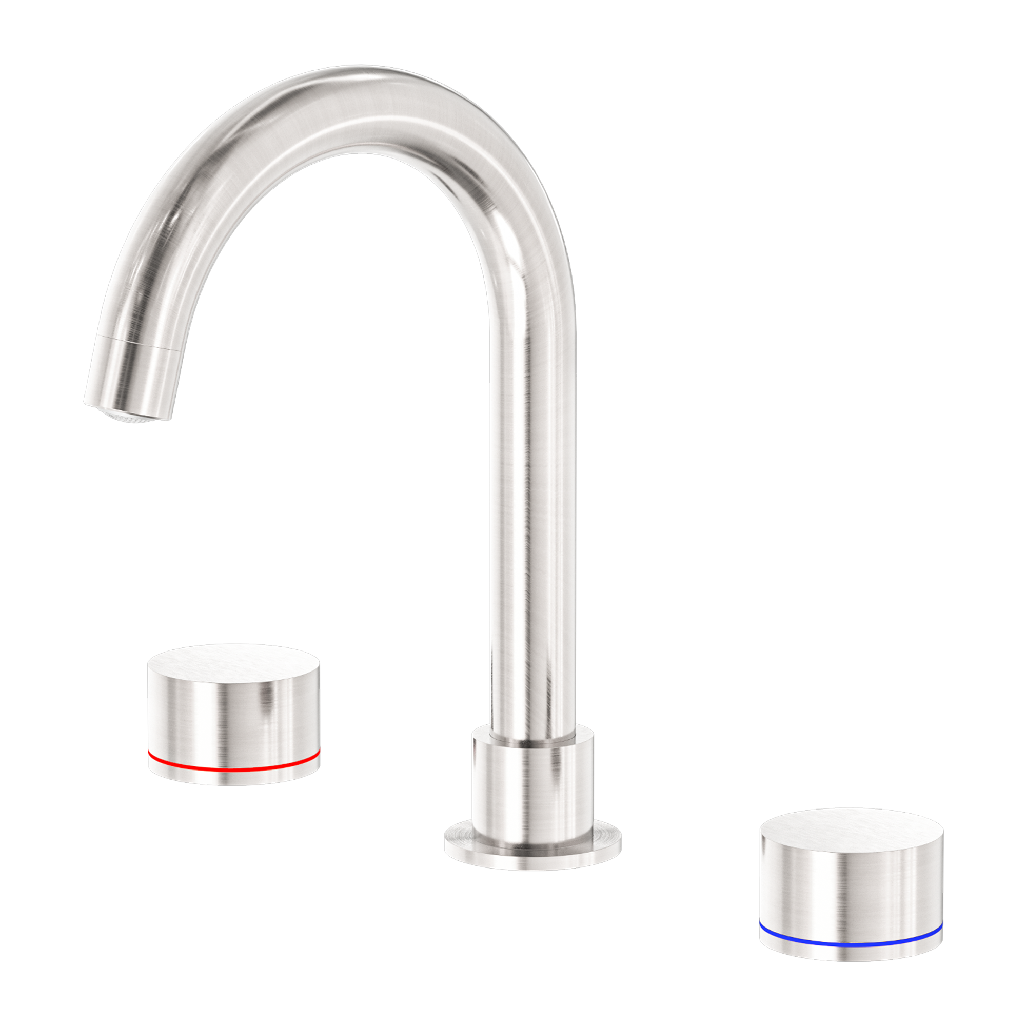 Nero Kara Basin Set - Brushed Nickel