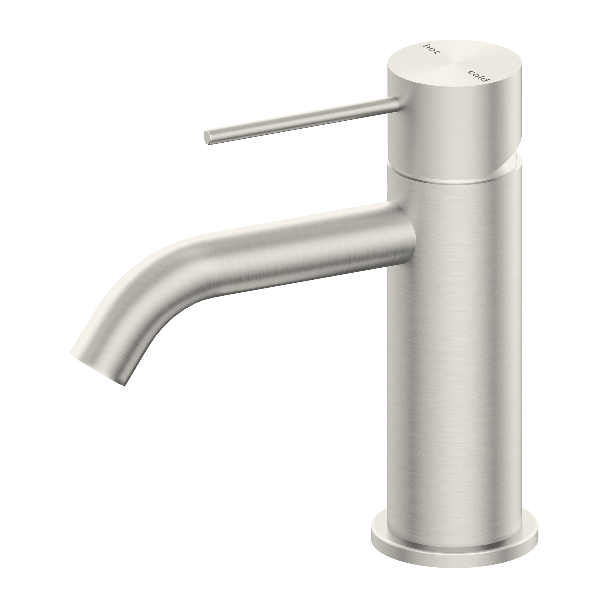 Nero Mecca Basin Mixer - Brushed Nickel