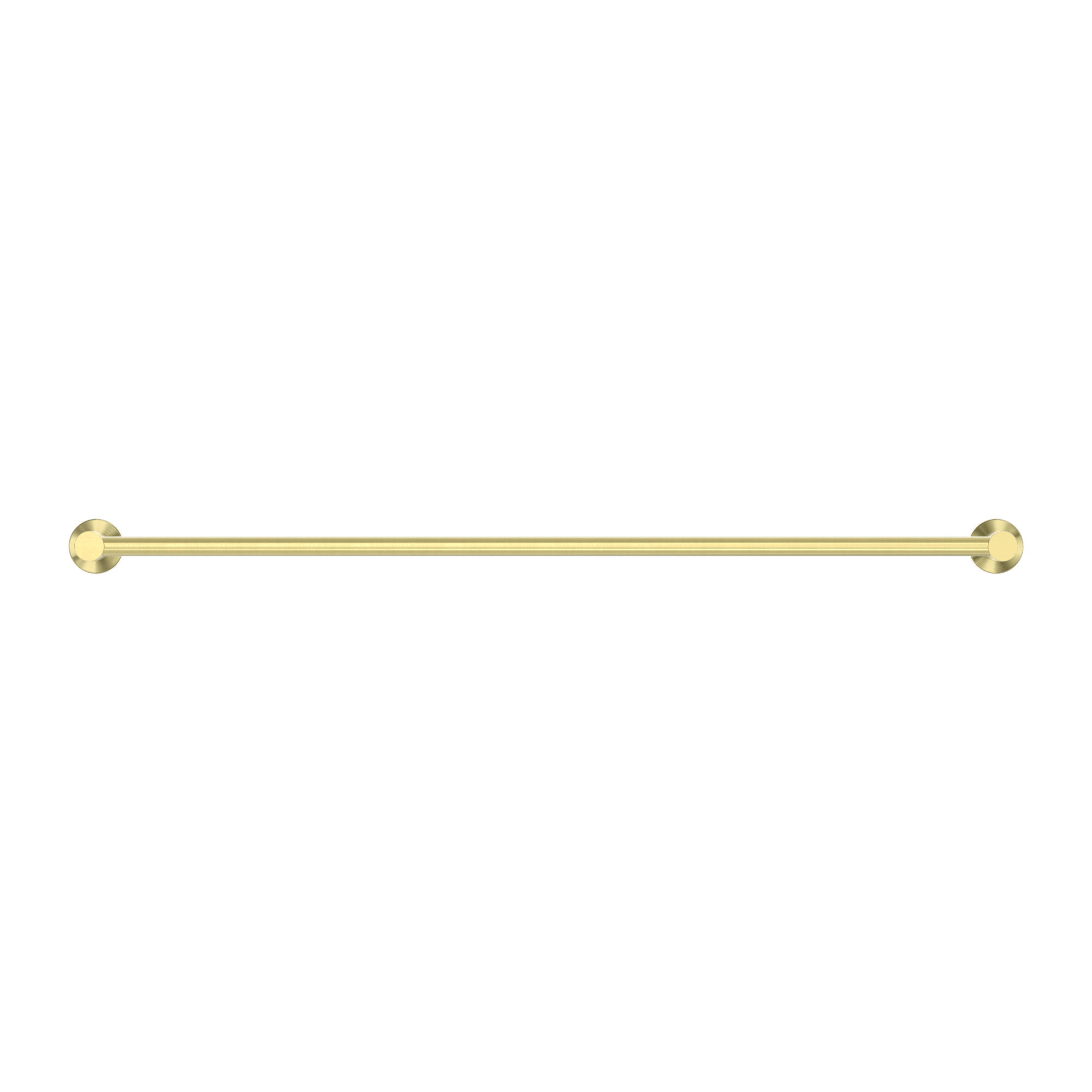 Nero Mecca Double Towel Rail 800mm Brushed Gold