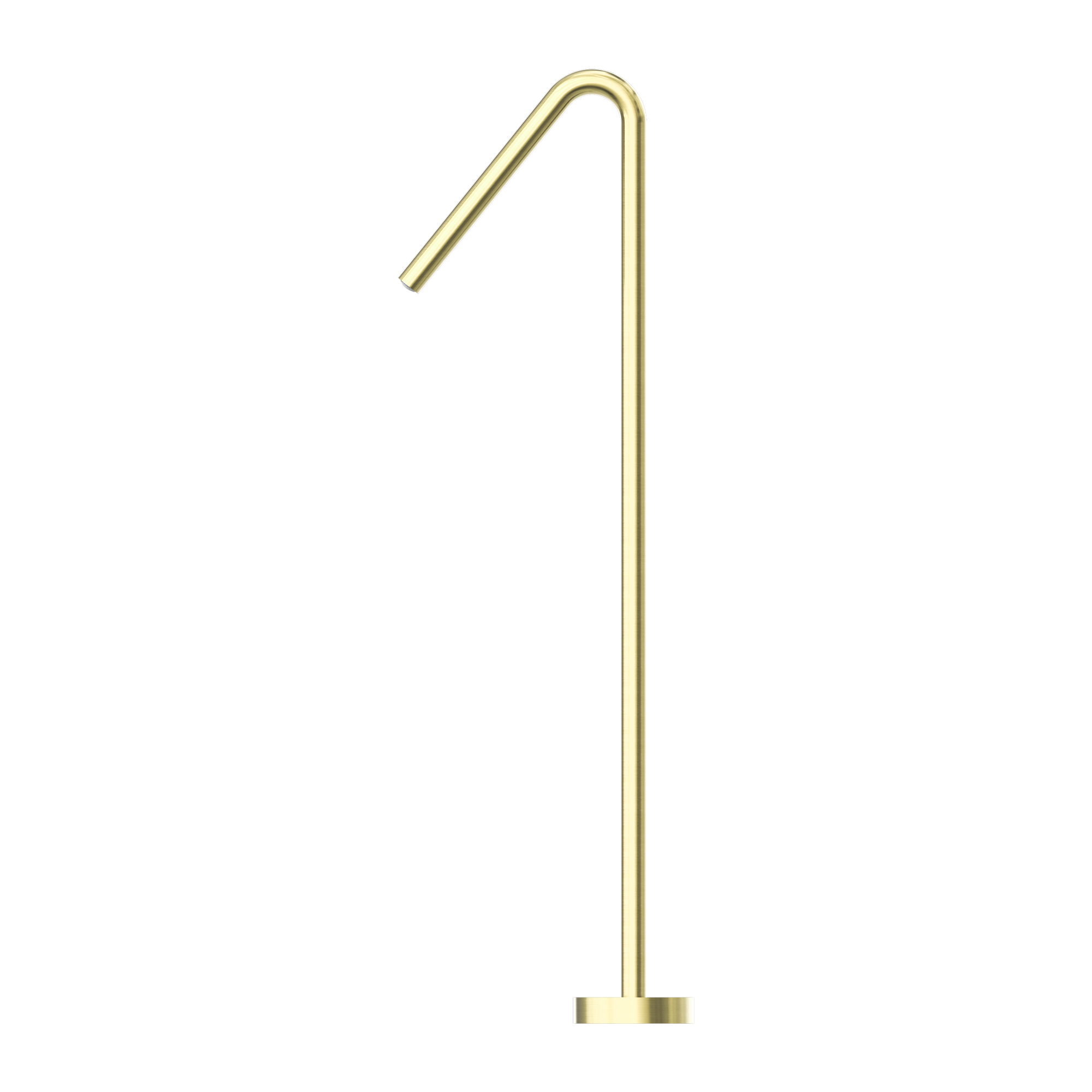 Nero Mecca Free Standing Bath Spout - Brushed Gold