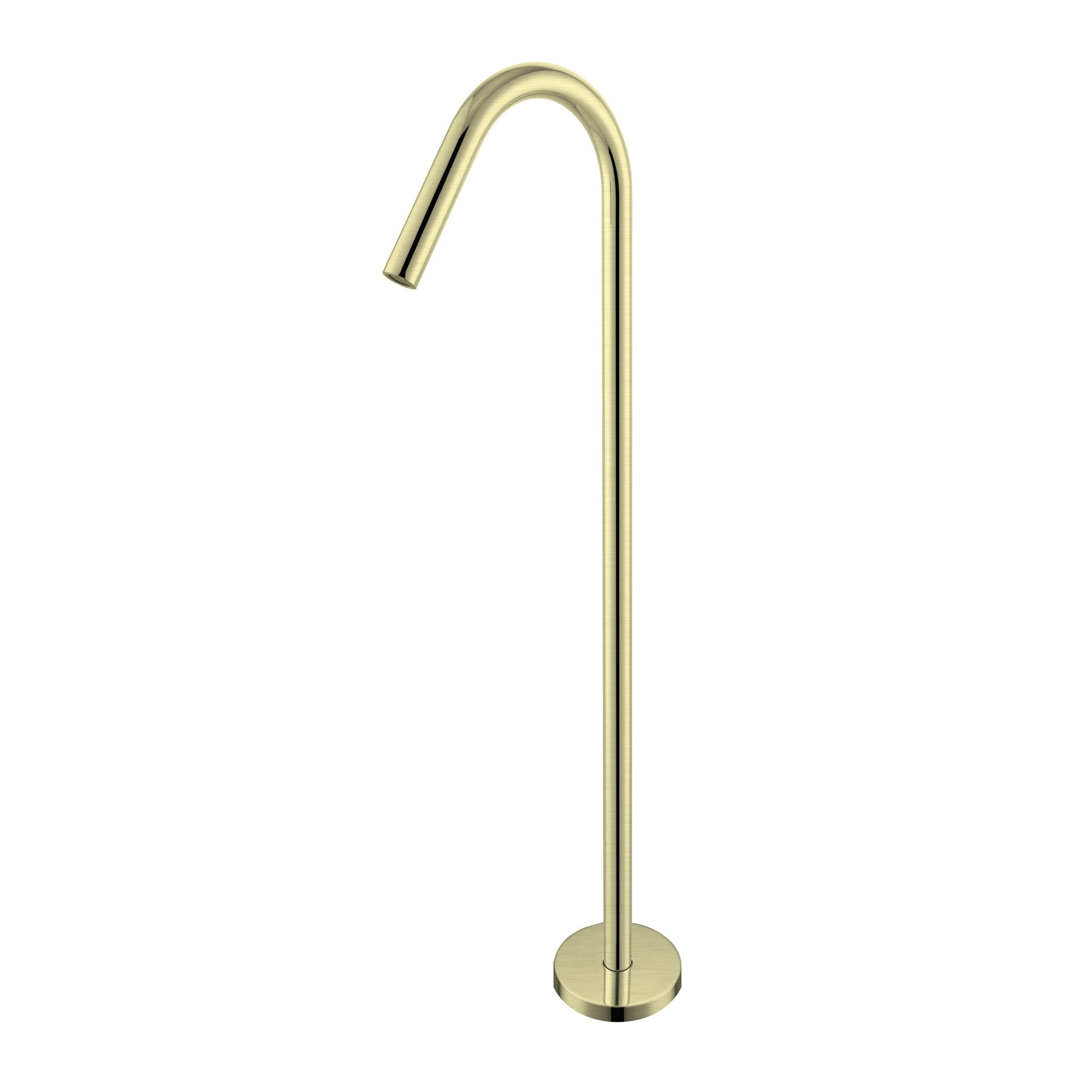 Nero Mecca Free Standing Bath Spout - Brushed Gold