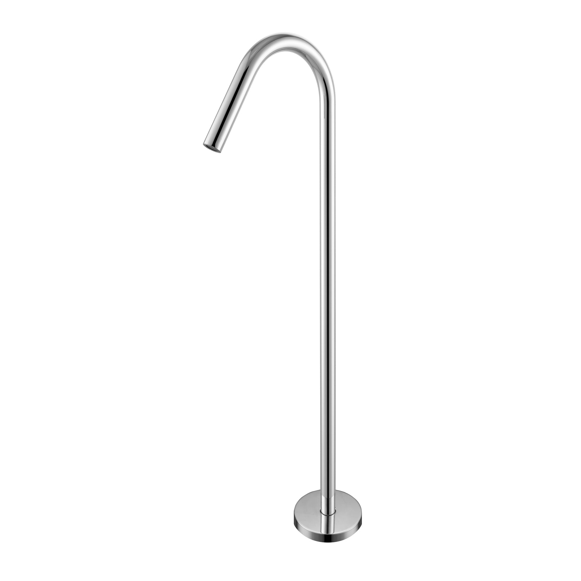 Nero Mecca Free Standing Bath Spout - Chrome