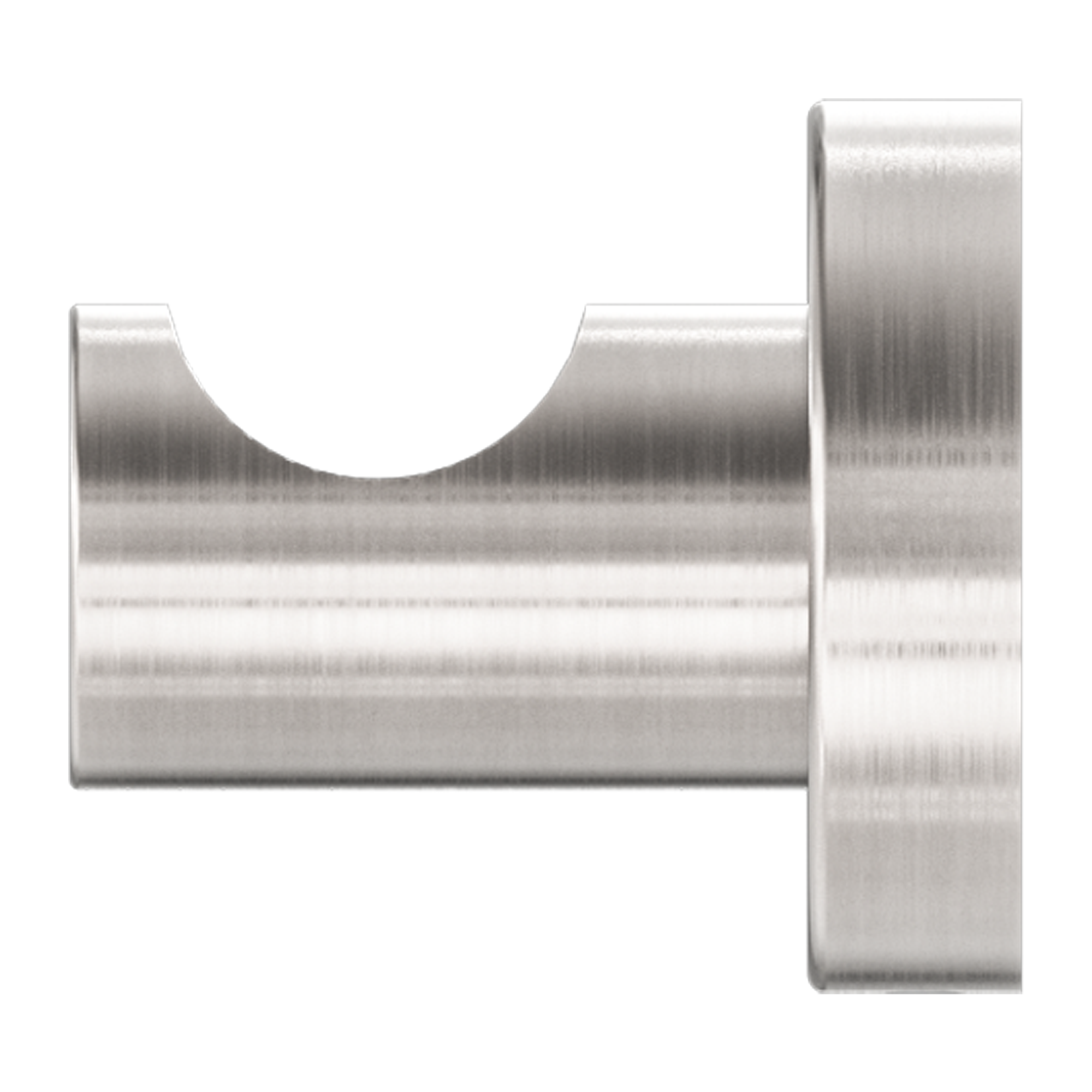 Nero Mecca Robe Hook - Brushed Nickel