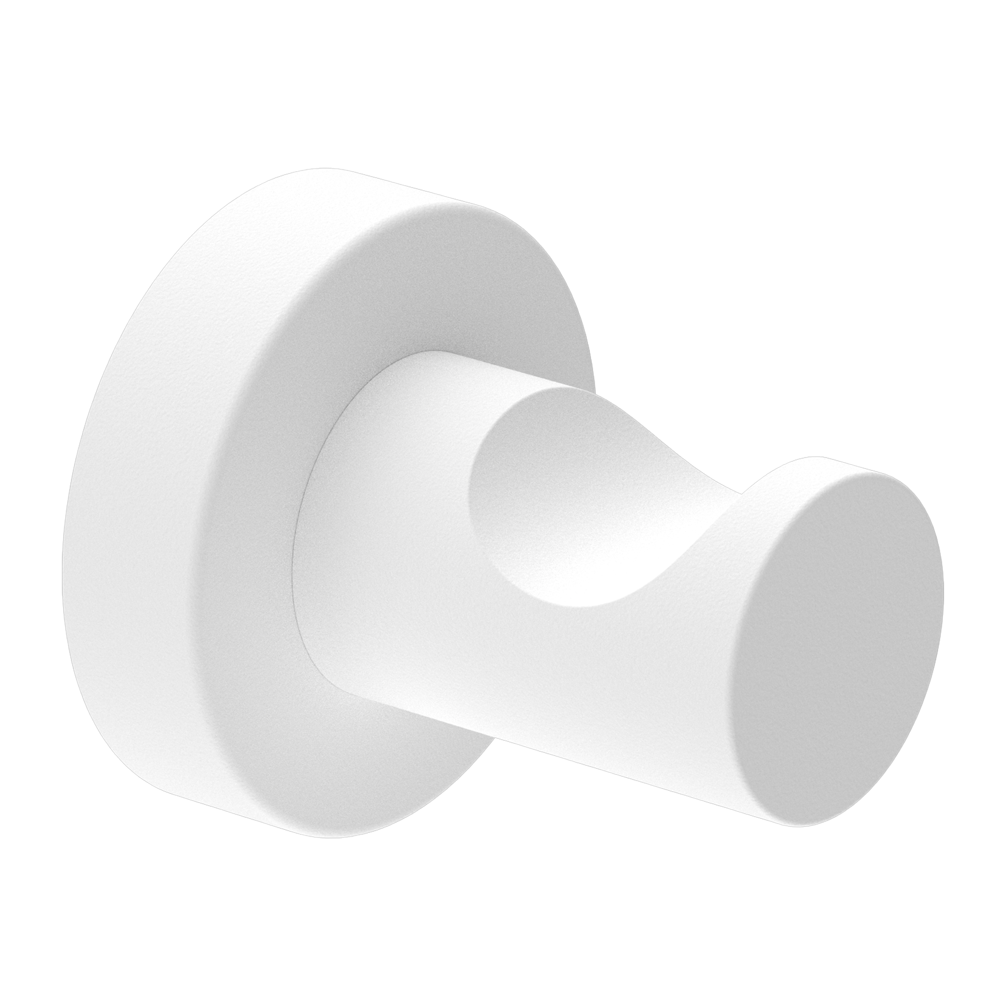 Nero Mecca Robe Hook - Matte White