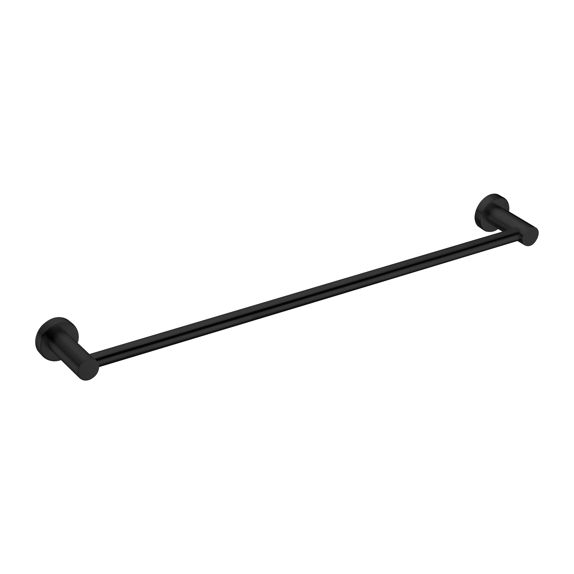 Nero Mecca Single Towel Rail 600mm - Matte Black