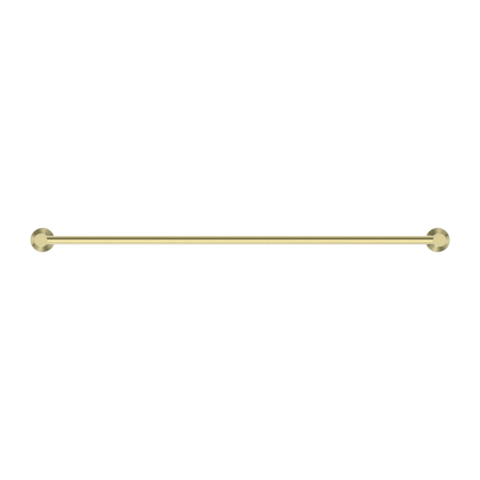 Nero Mecca Single Towel Rail 800mm Brushed Gold