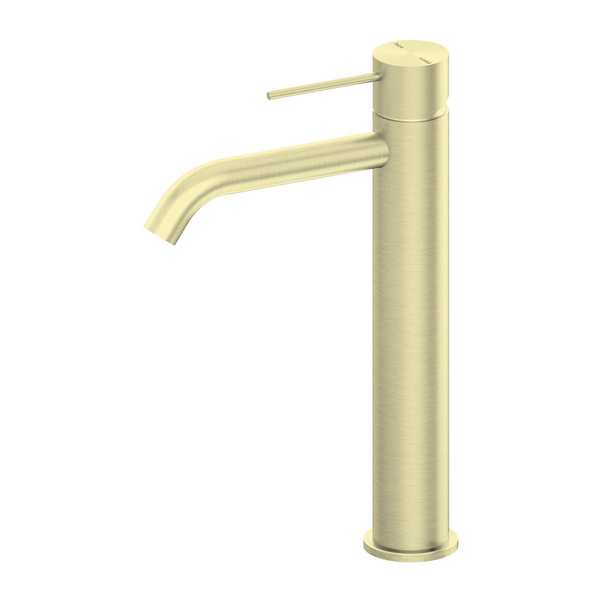 Nero Mecca Tall Basin Mixer Brushed Gold