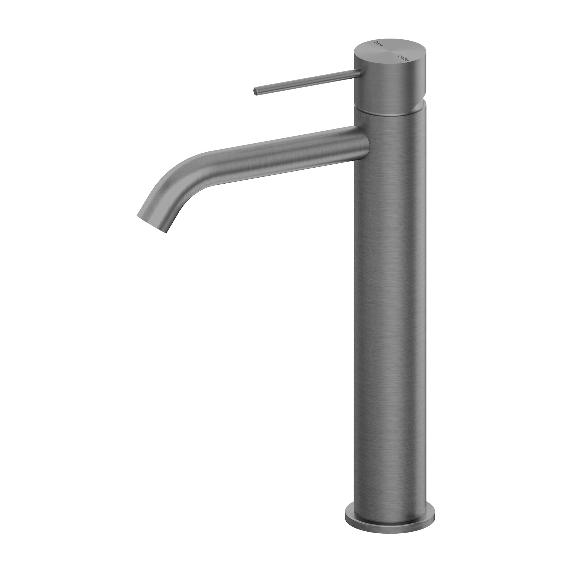 Nero Mecca Tall Basin Mixer - Gun Metal Grey