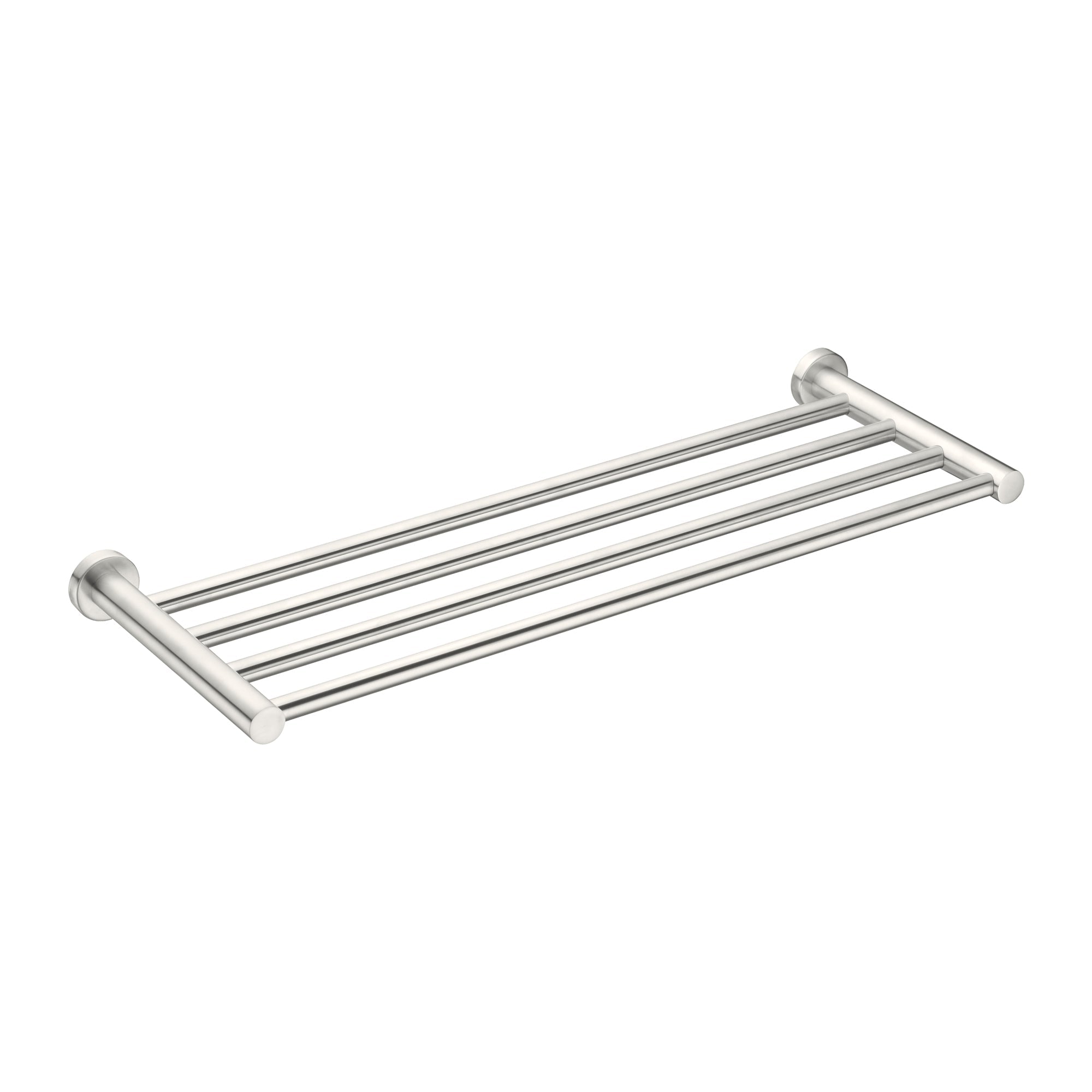 Nero Mecca Towel Rack - Brushed Nickel