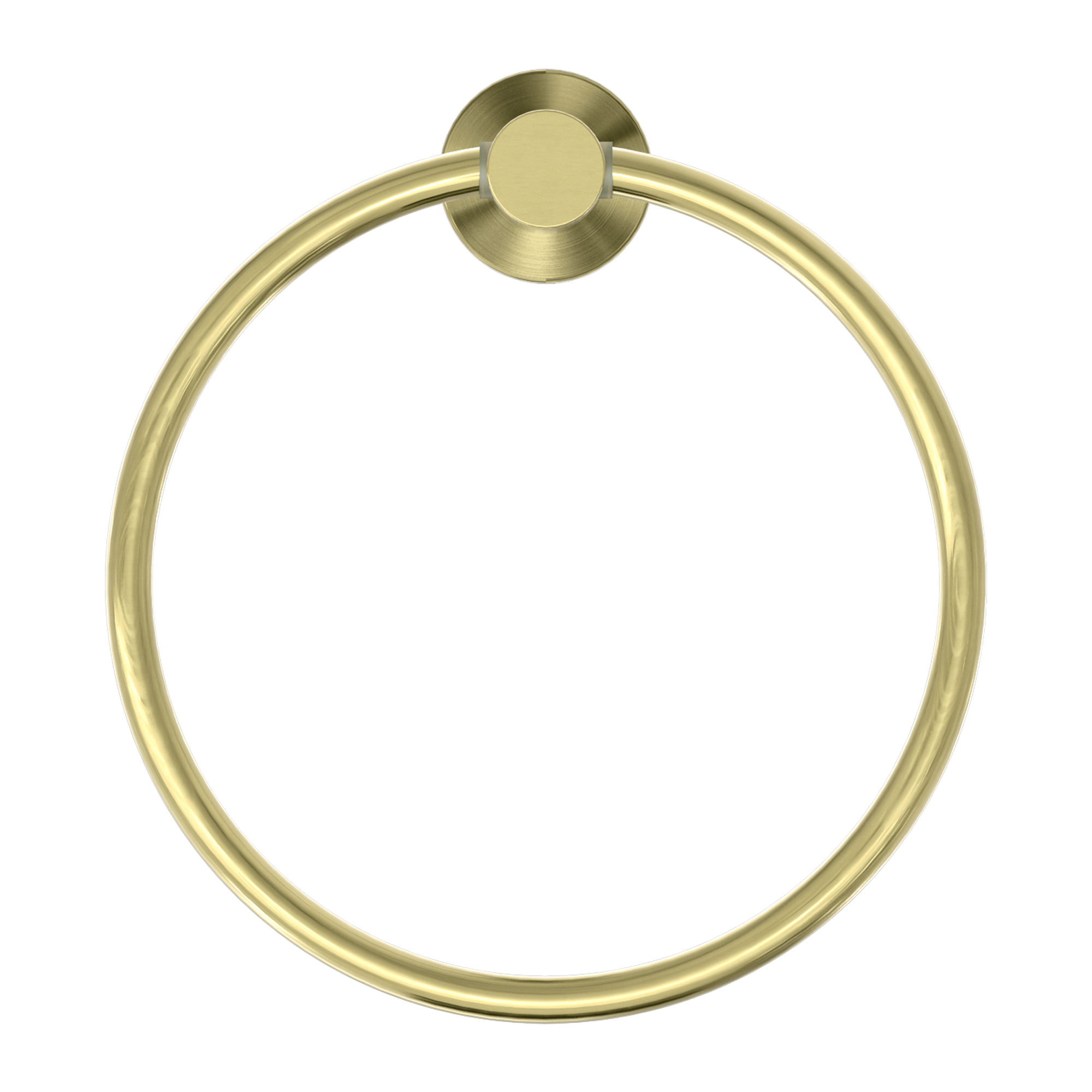 Nero Mecca Towel Ring Brushed Gold