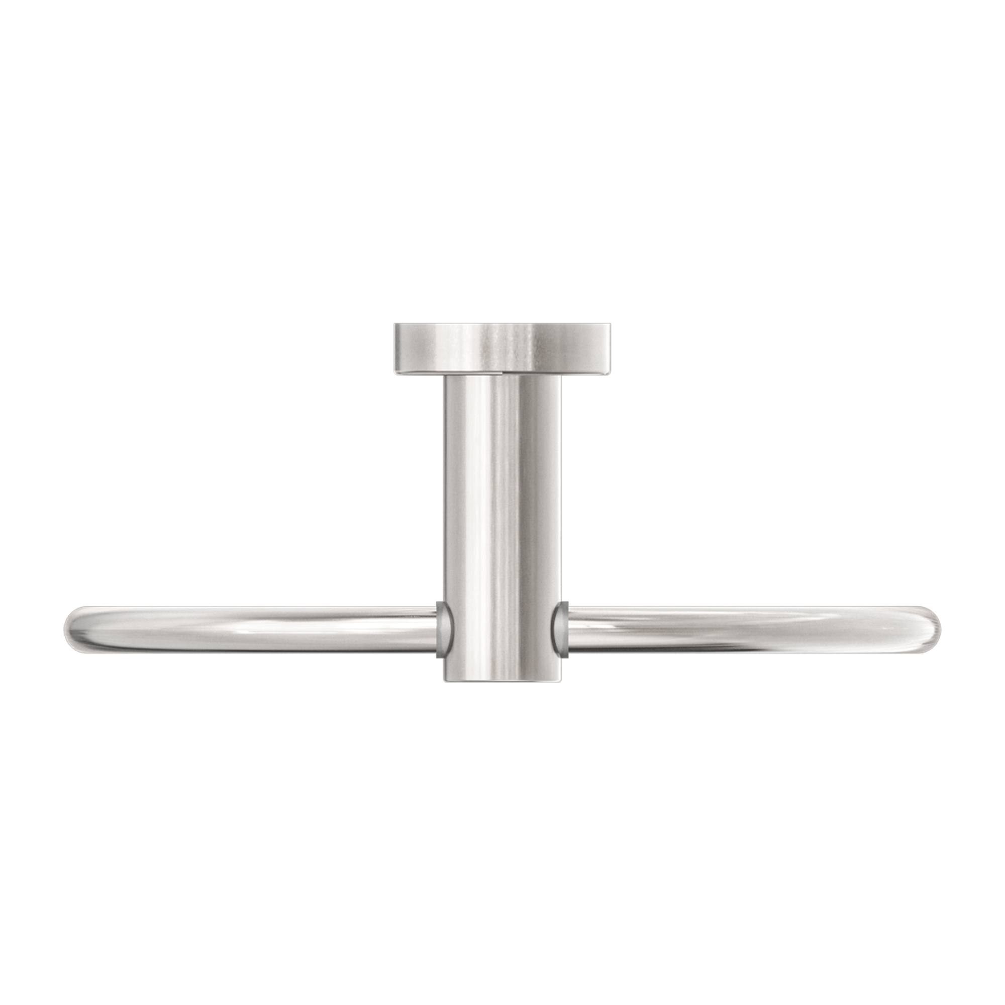 Nero Mecca Towel Ring - Brushed Nickel