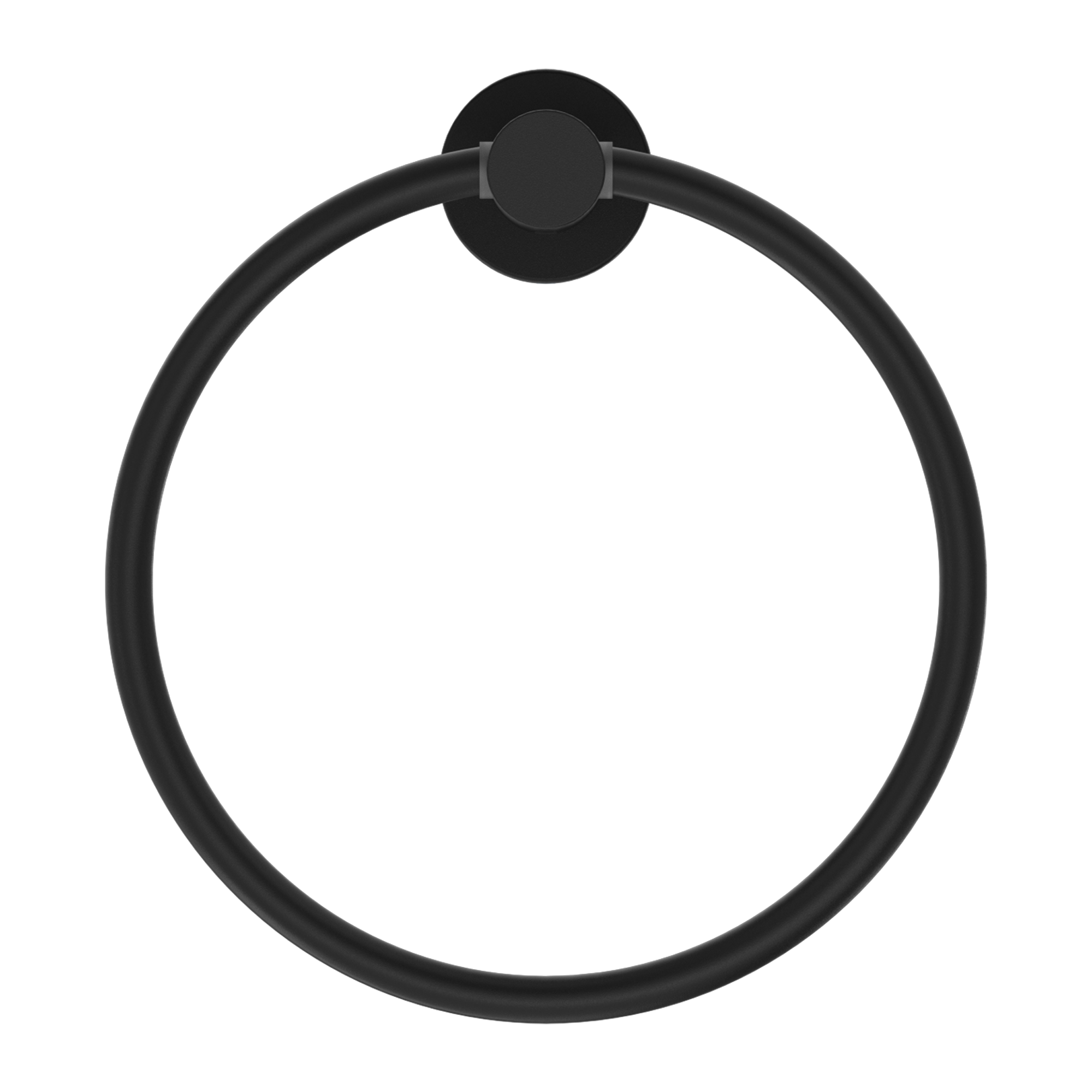 Nero Mecca Towel Ring - Matte Black