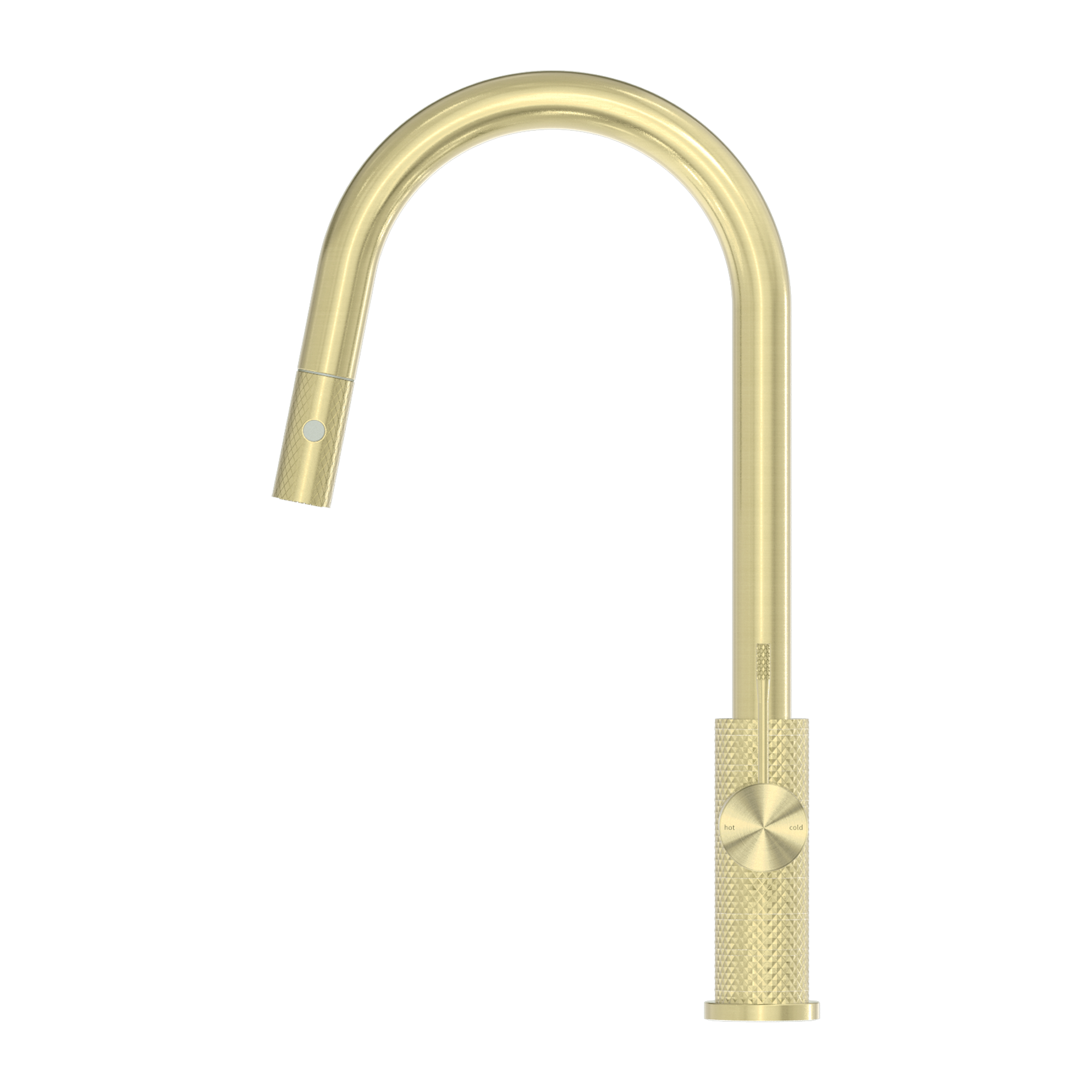 Nero Opal Pull Out Sink Mixer Brushed Gold