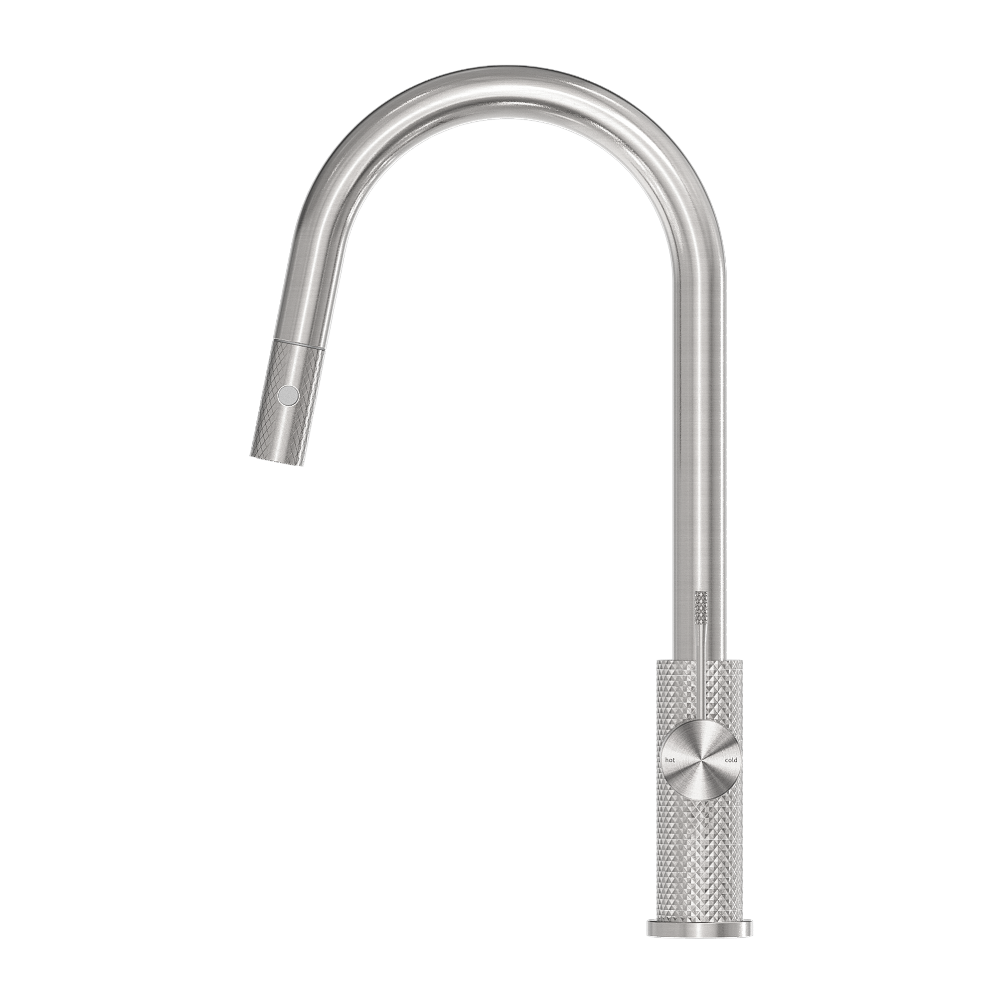 Nero Opal Pull Out Sink Mixer - Brushed Nickel