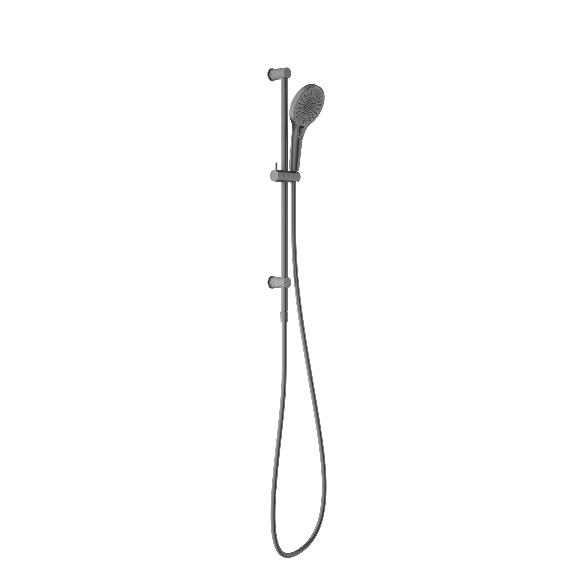 Nero Opal Rail Shower - Graphite