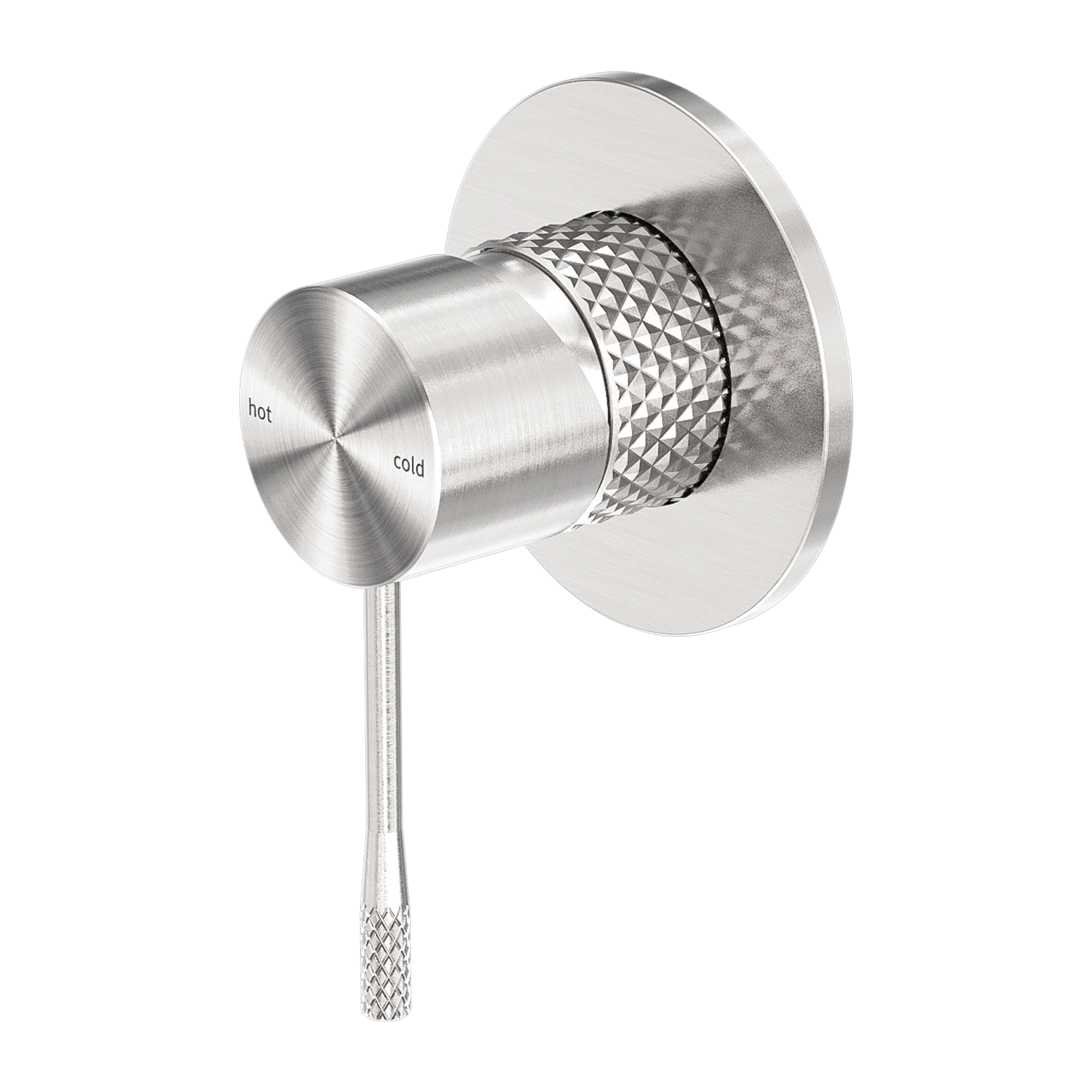 Nero Opal Shower Mixer - Brushed Nickel