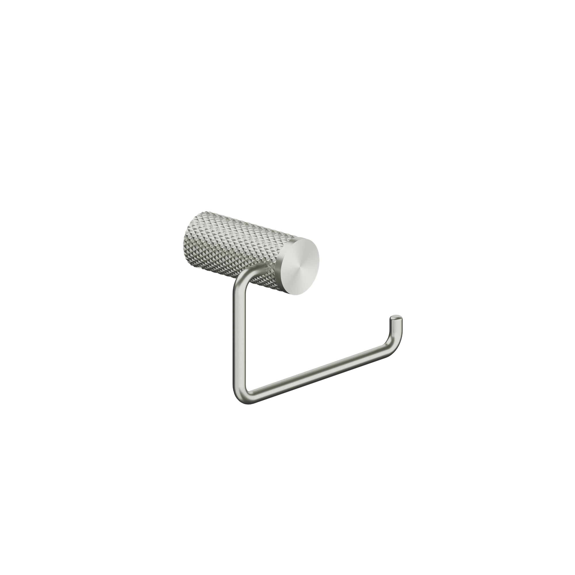 Nero Opal Toilet Roll Holder - Brushed Nickel