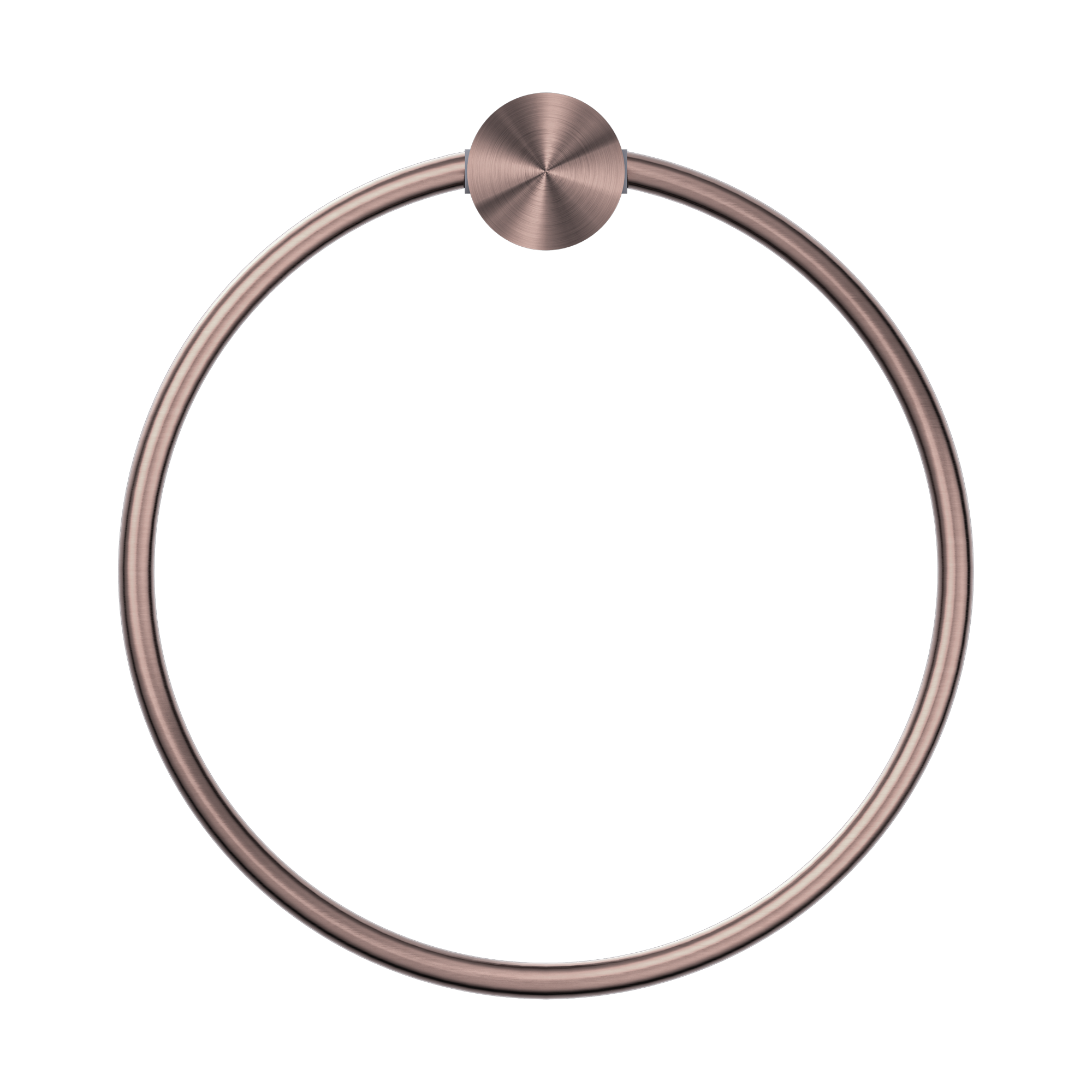 Nero Opal Towel Ring - Brushed Bronze