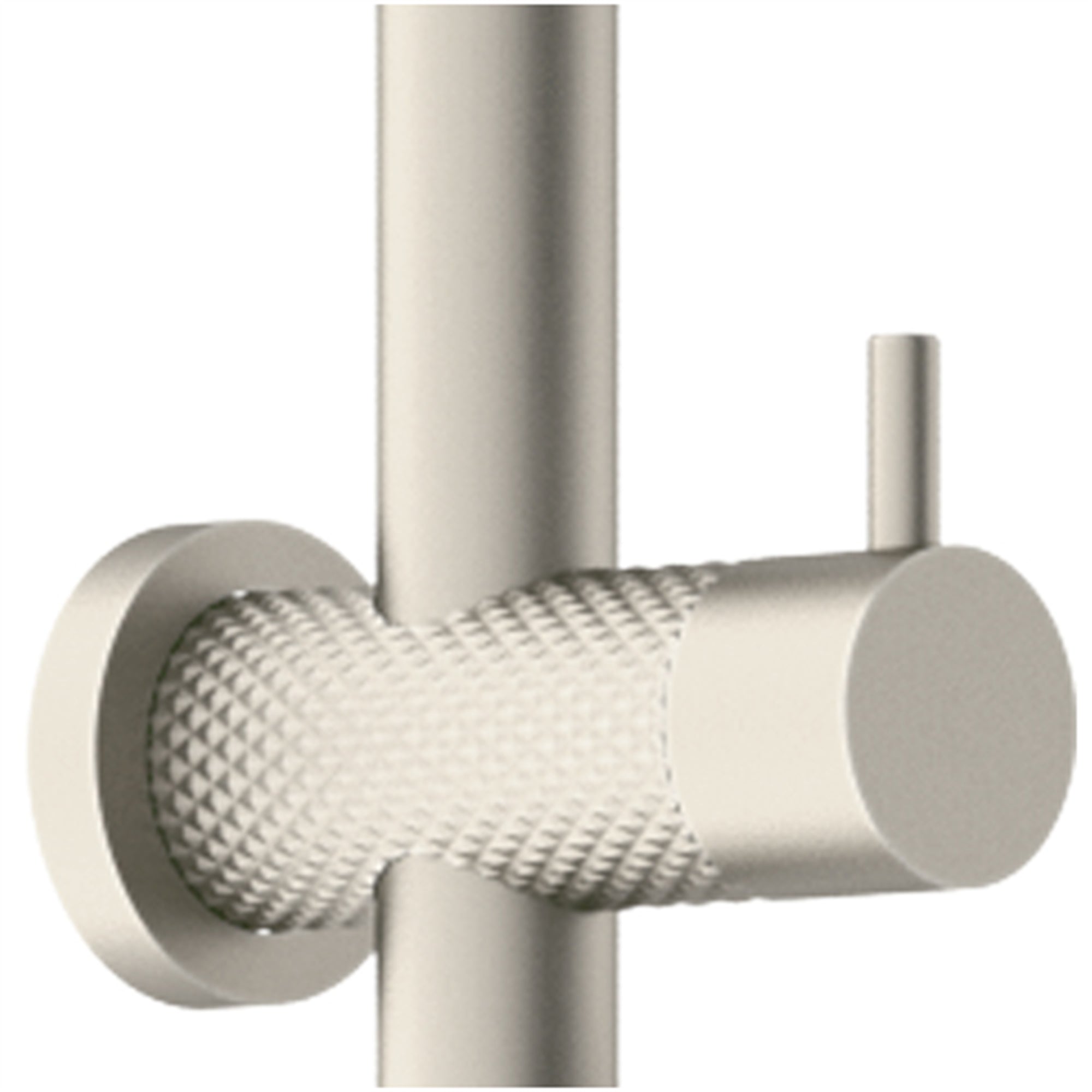 Nero Opal Twin Shower Set - Brushed Nickel