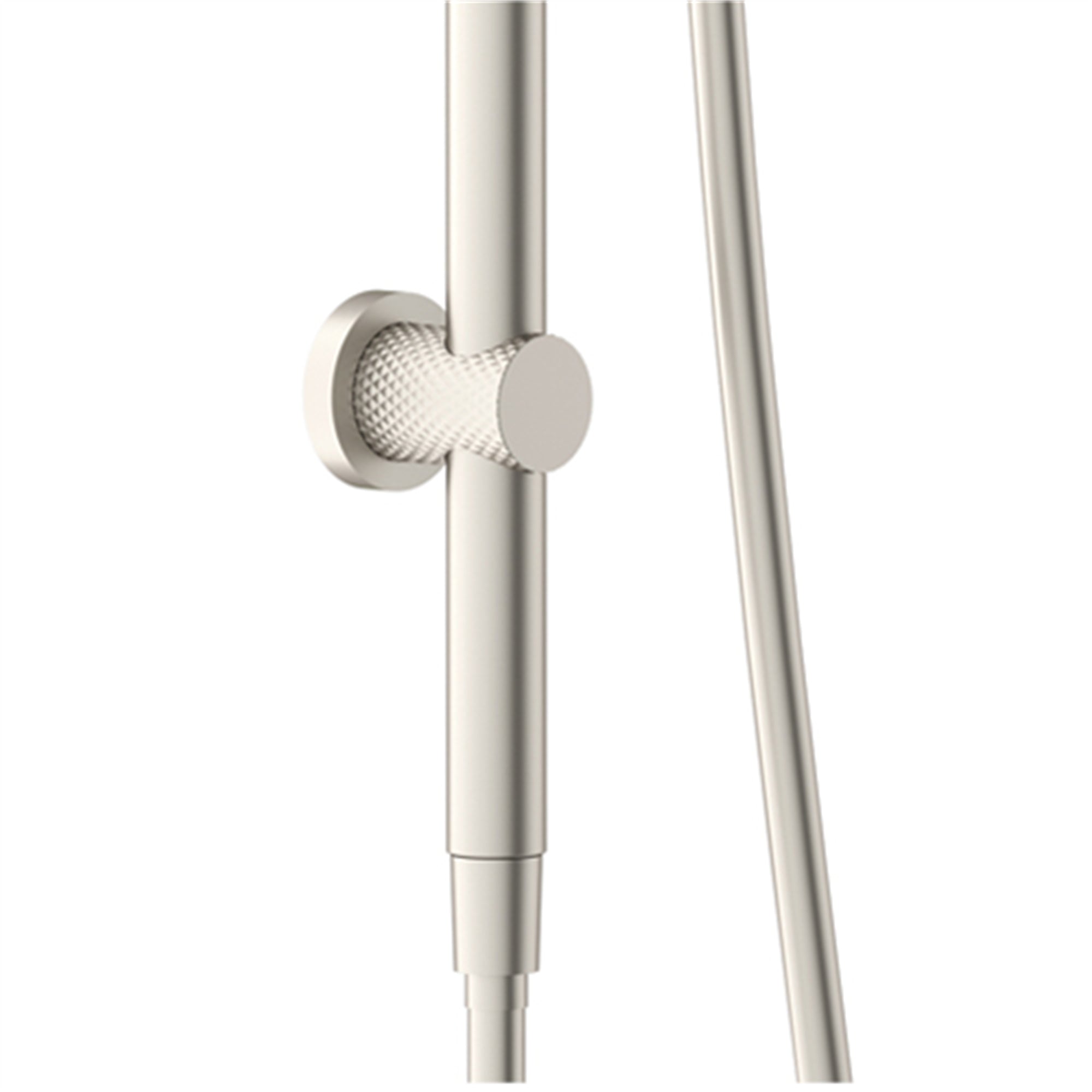 Nero Opal Twin Shower Set With Air Shower - Brushed Nickel