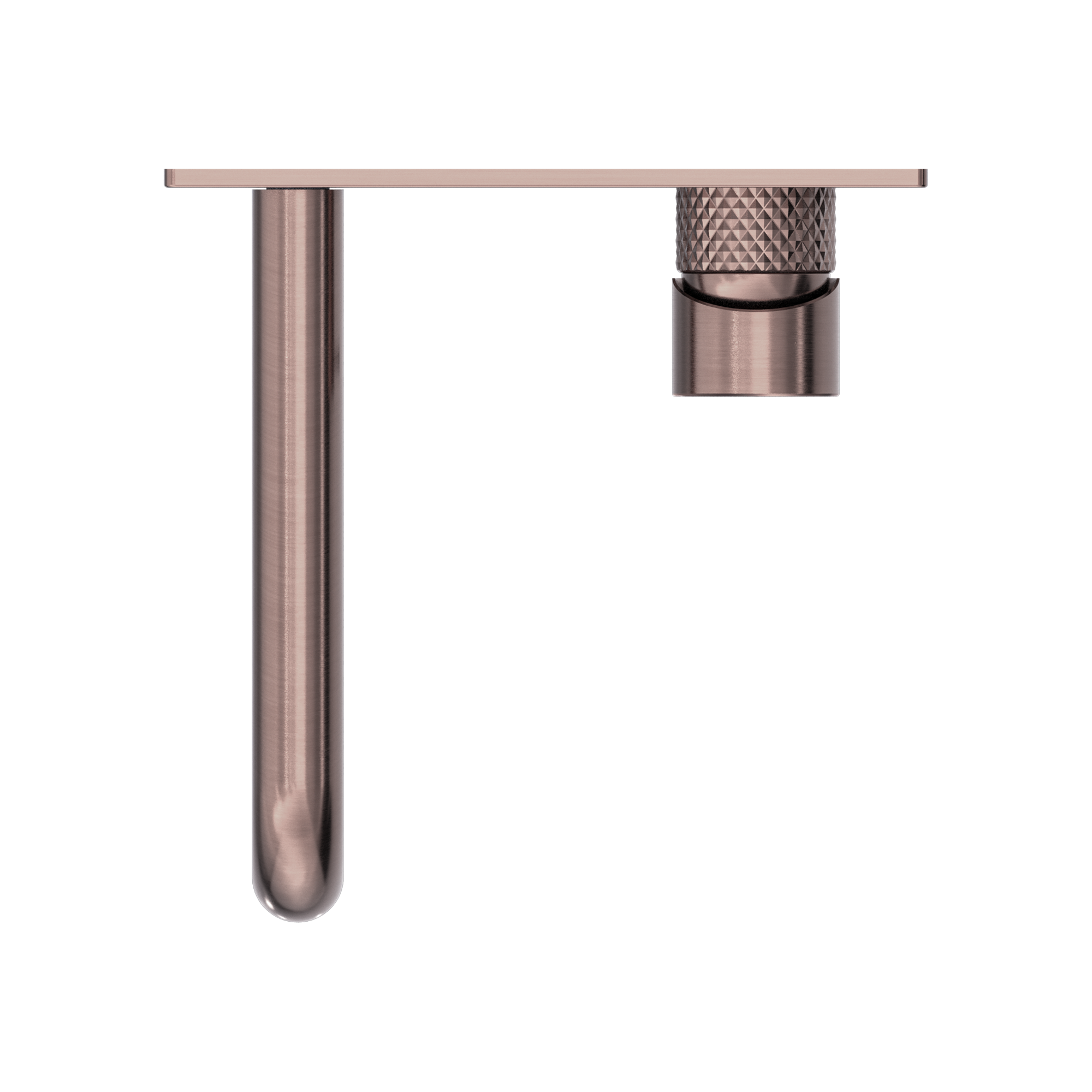 Nero Opal Wall Basin/Bath Mixer - Brushed Bronze