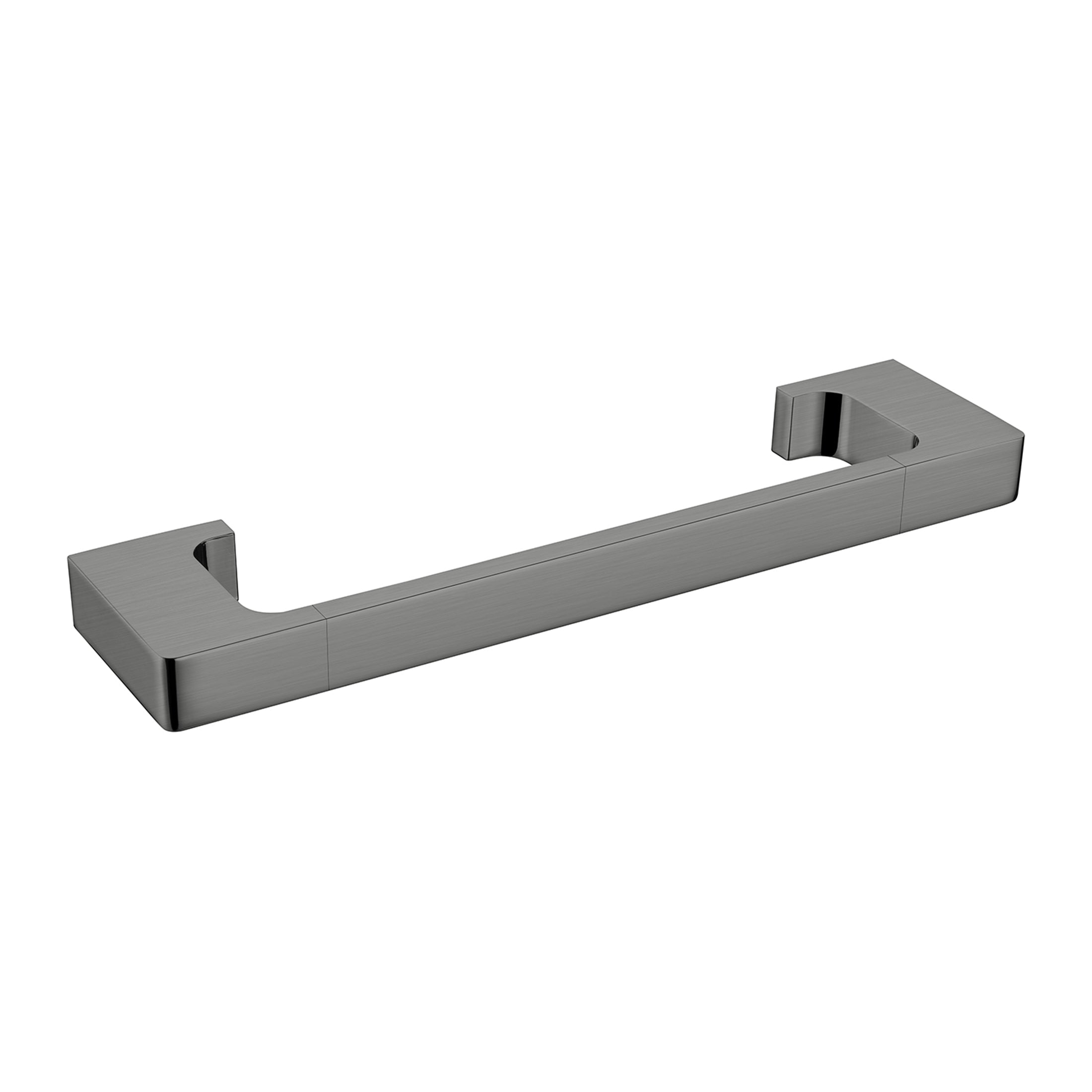 Nero Pearl Hand Towel Rail - Gun Metal Grey