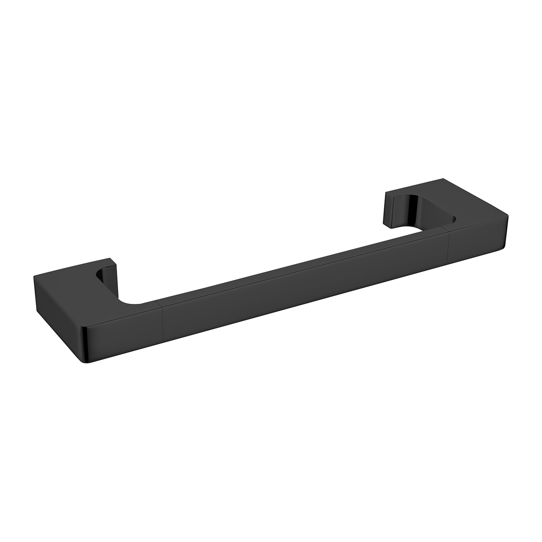 Nero Pearl Hand Towel Rail - Matte Black