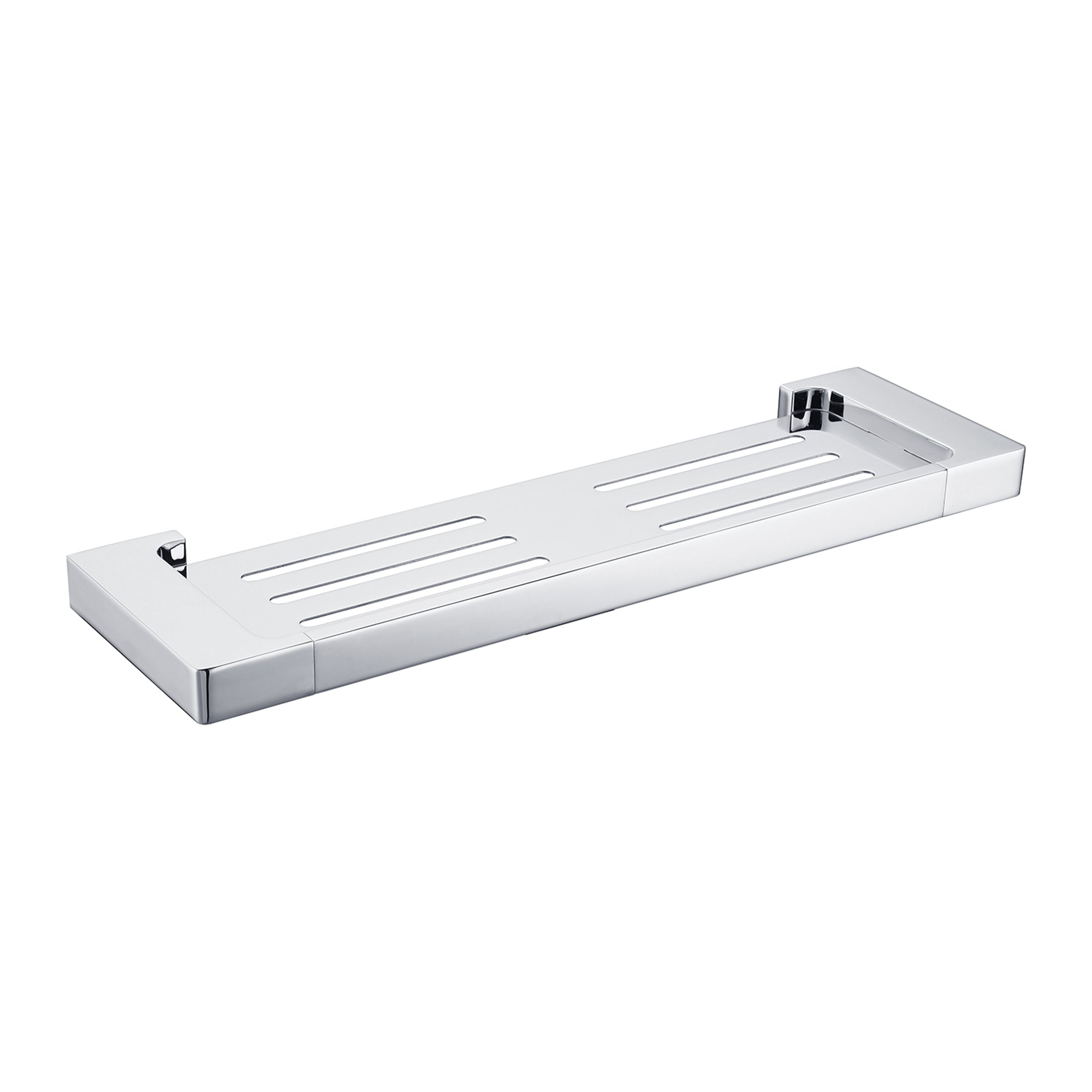 Nero Pearl Metal Shelf - Chrome