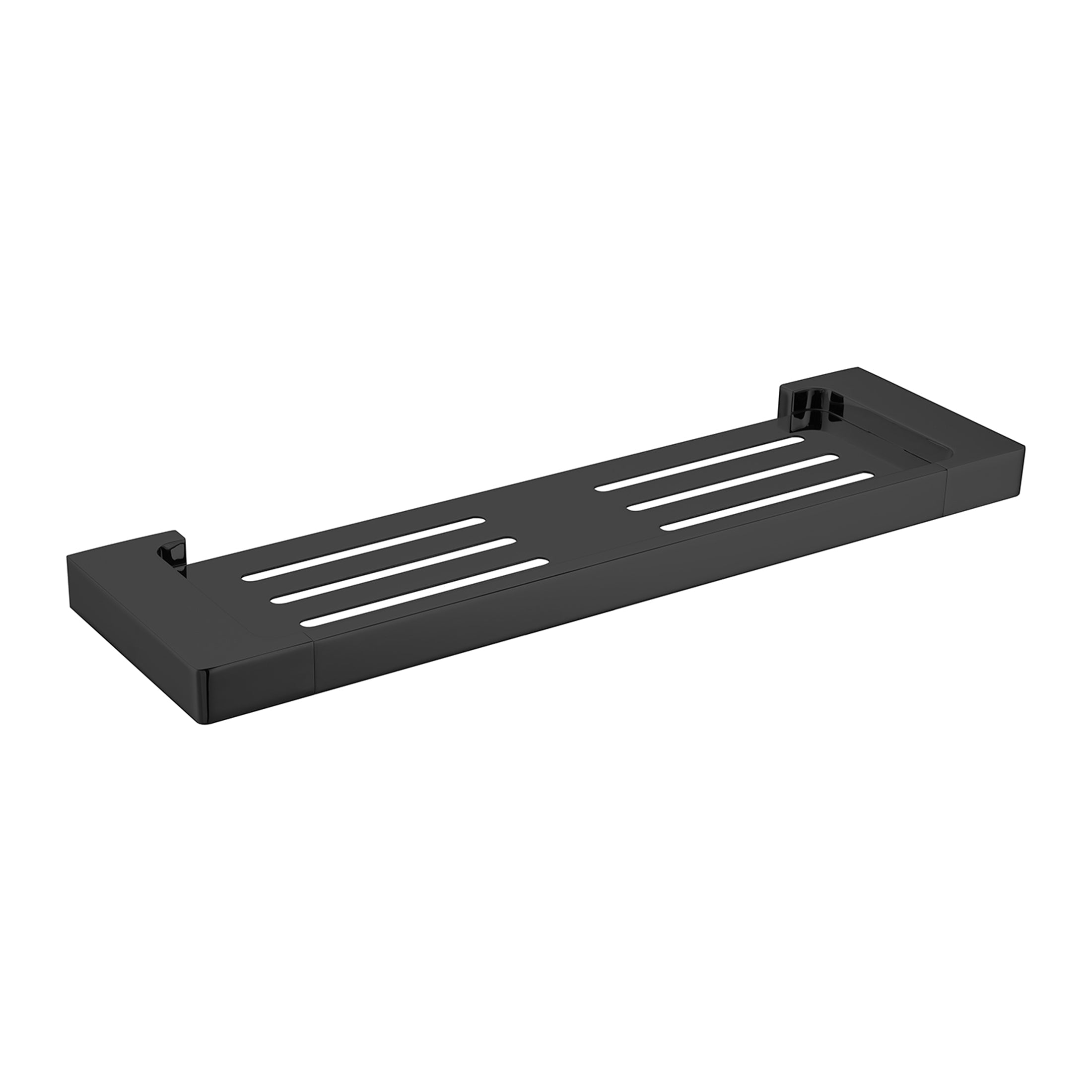 Nero Pearl Metal Shelf - Matte Black