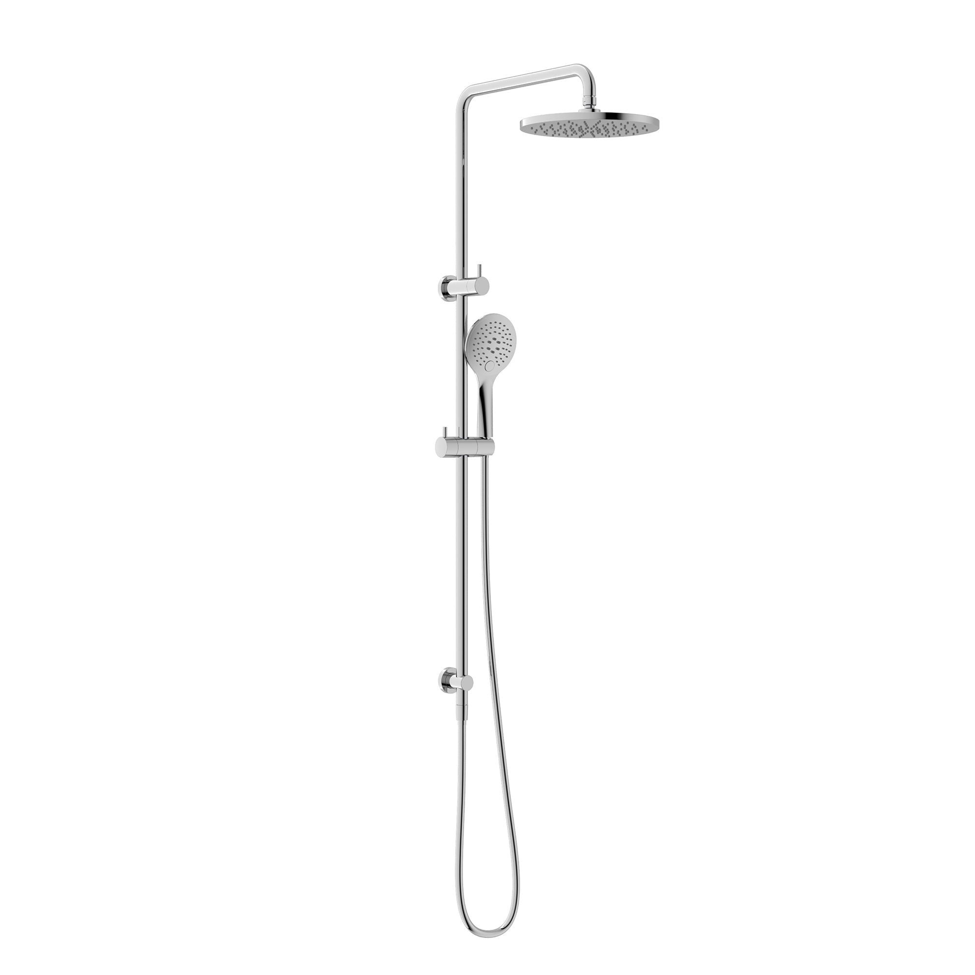 Nero Project Twin Shower Set - Chrome