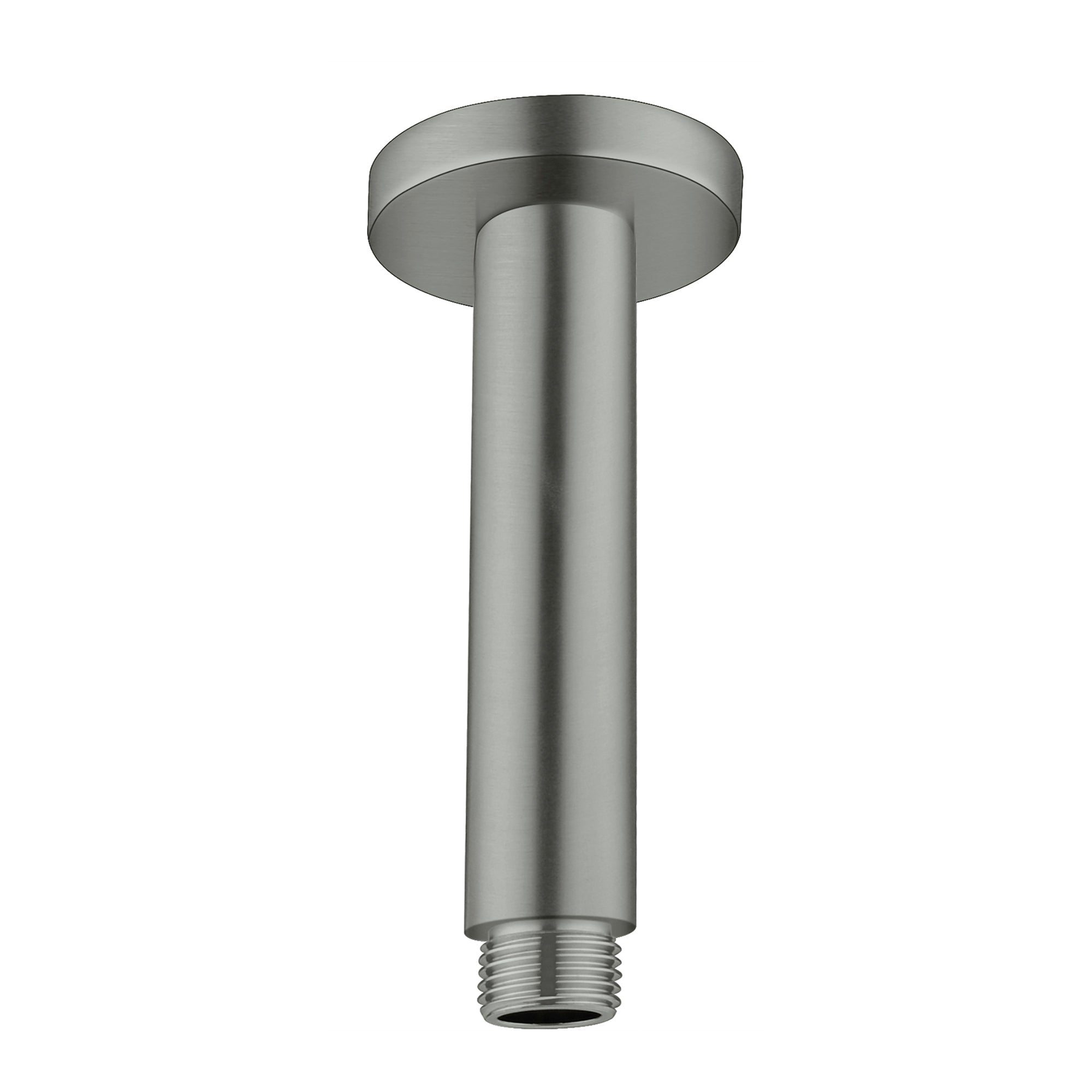 Nero Round Ceiling Arm 100mm - Gun Metal Grey