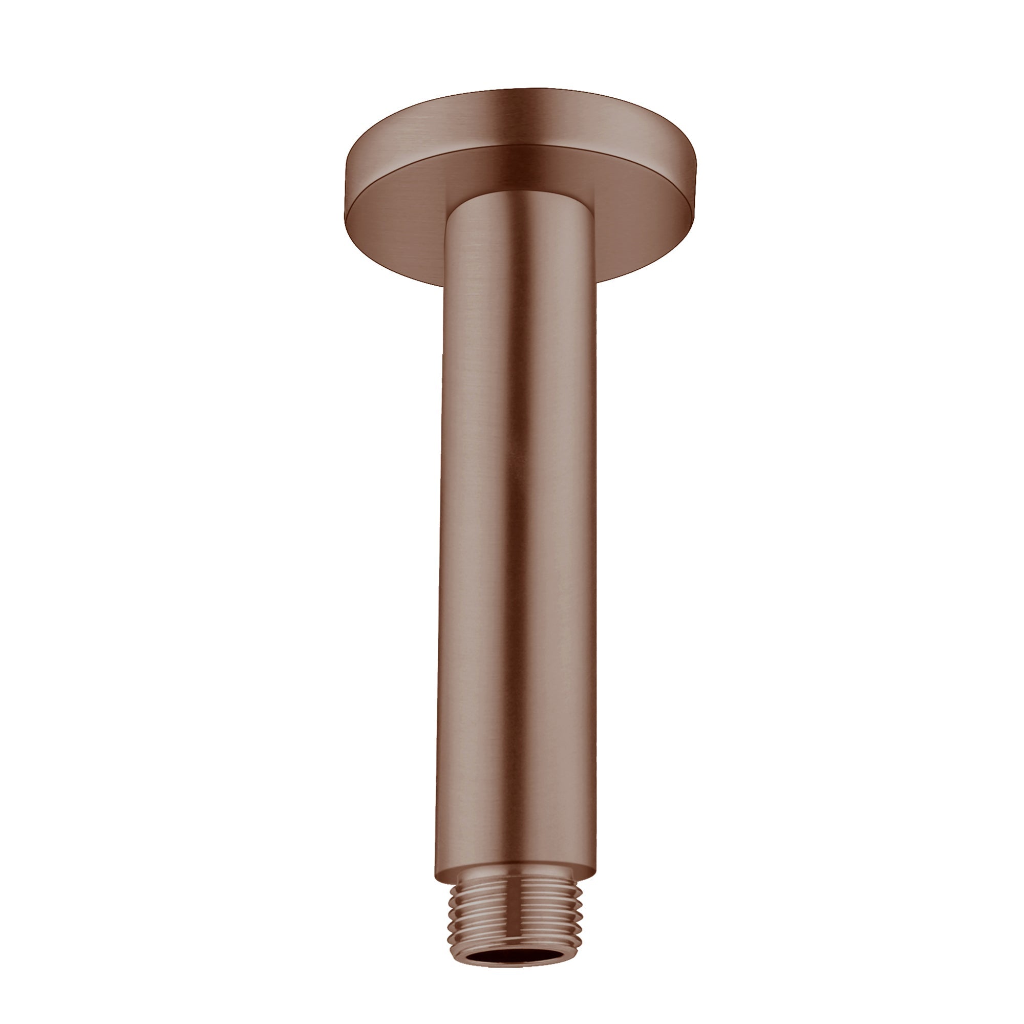 Nero Round Ceiling Arm 150mm - Brushed Bronze