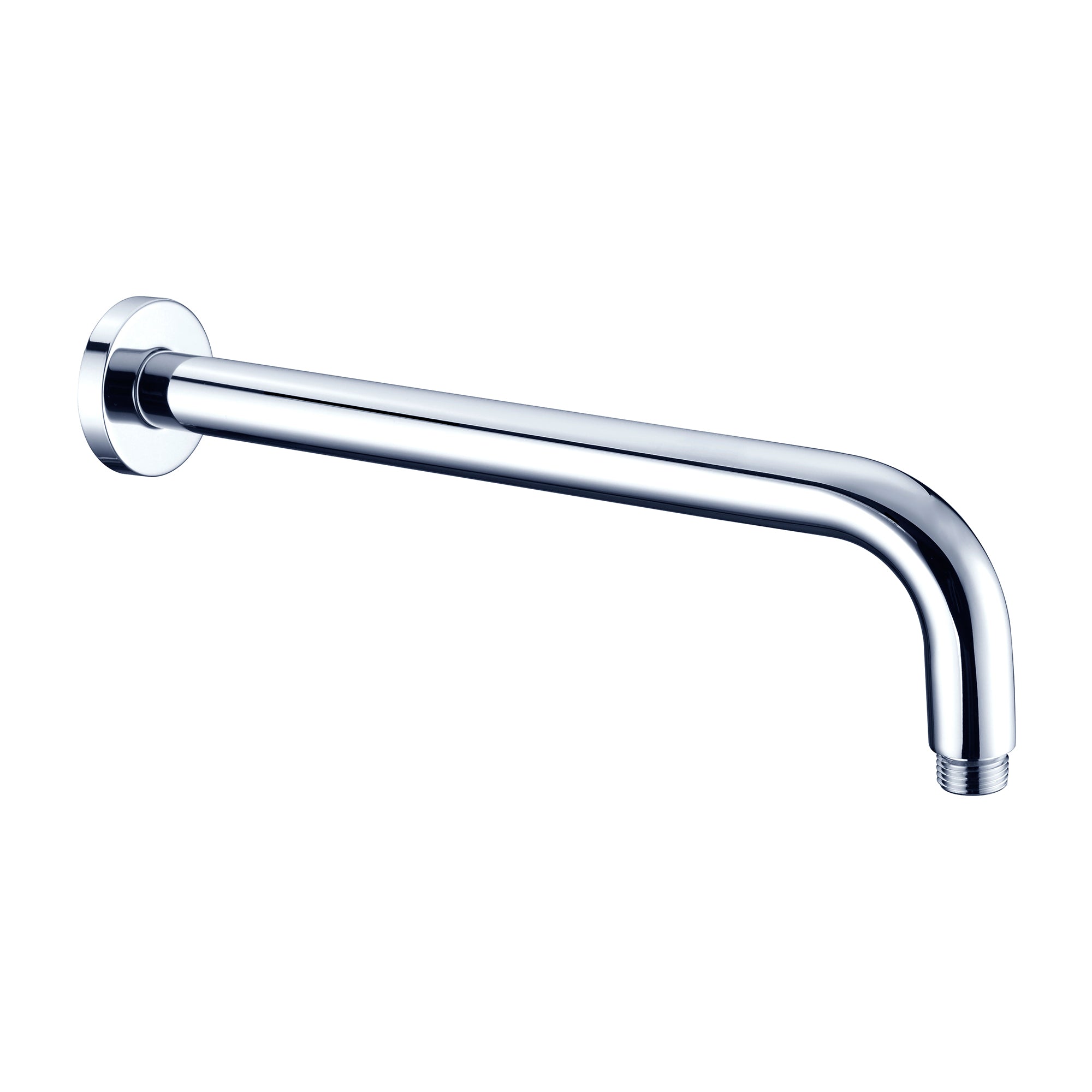 Nero Round Shower Arm - Chrome