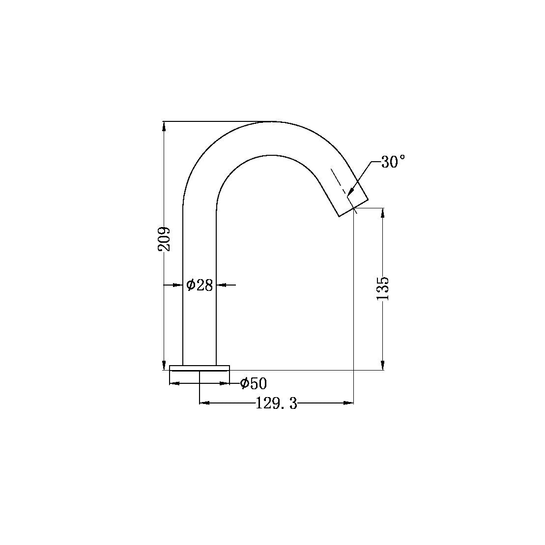 Nero Sensor Tap - Brushed Nickel