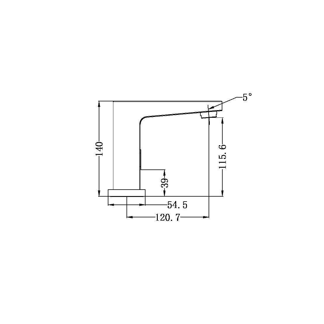 Nero Sensor Tap - Chrome