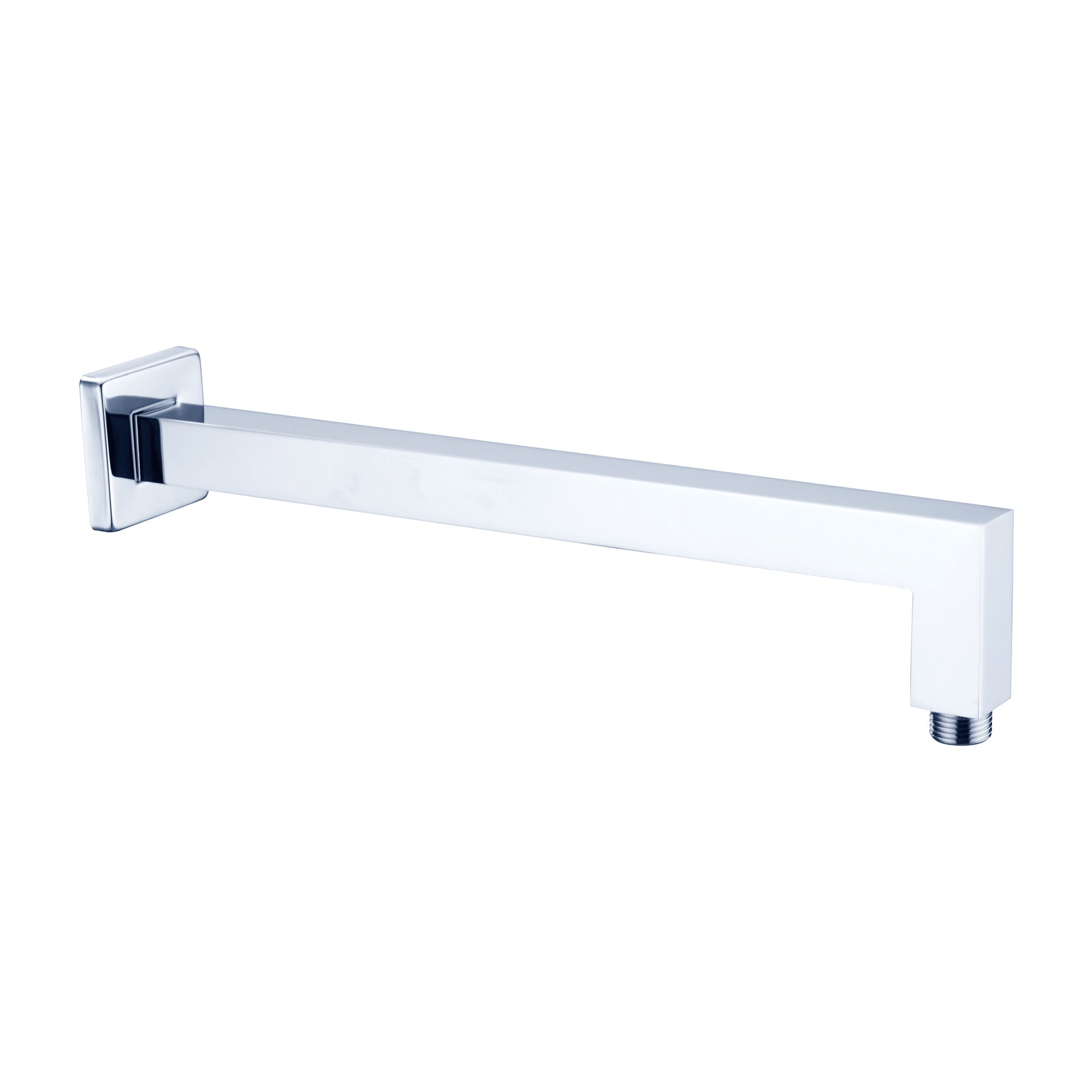 Nero Square Shower Arm - Chrome