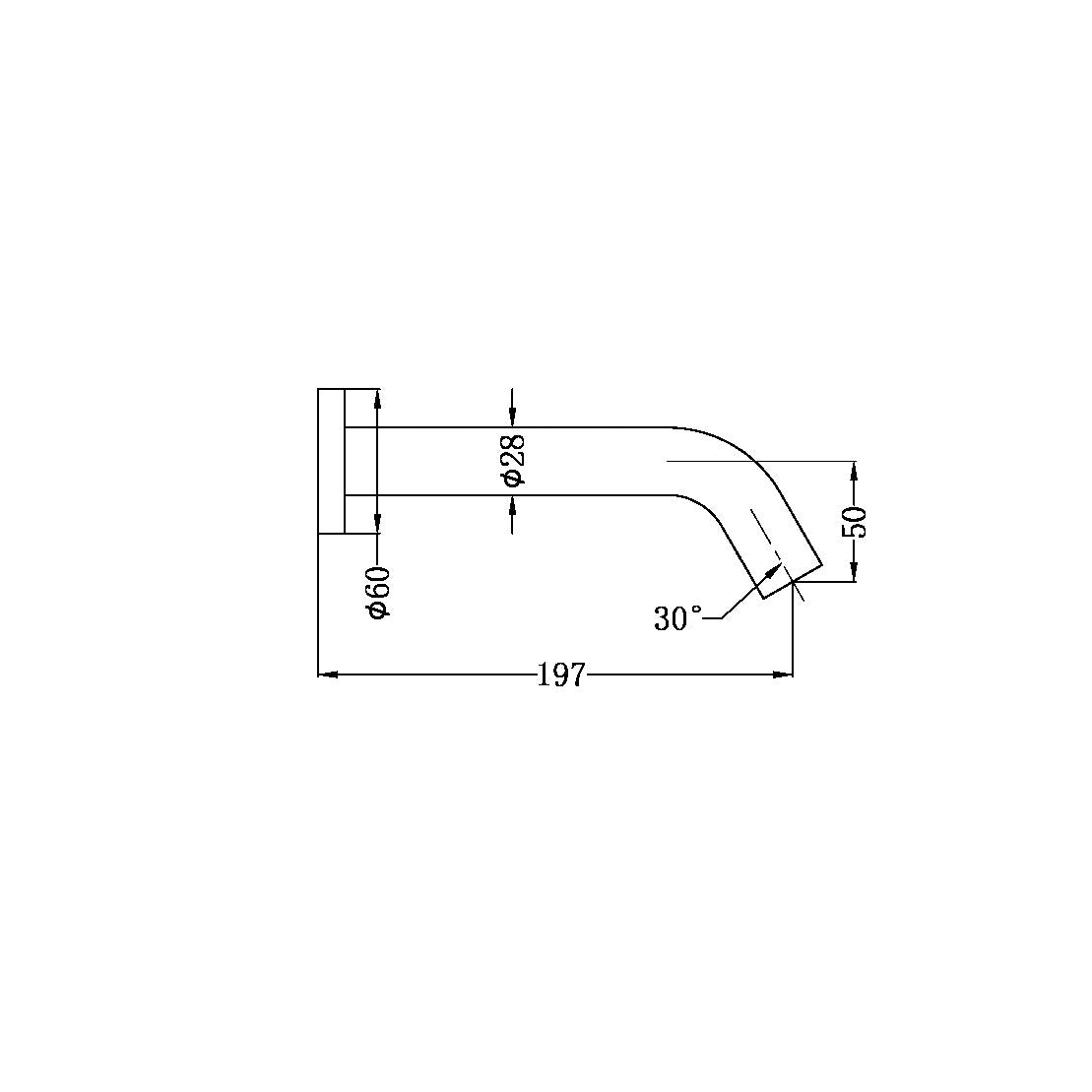 Nero Wall Mount Sensor Taps - Chrome