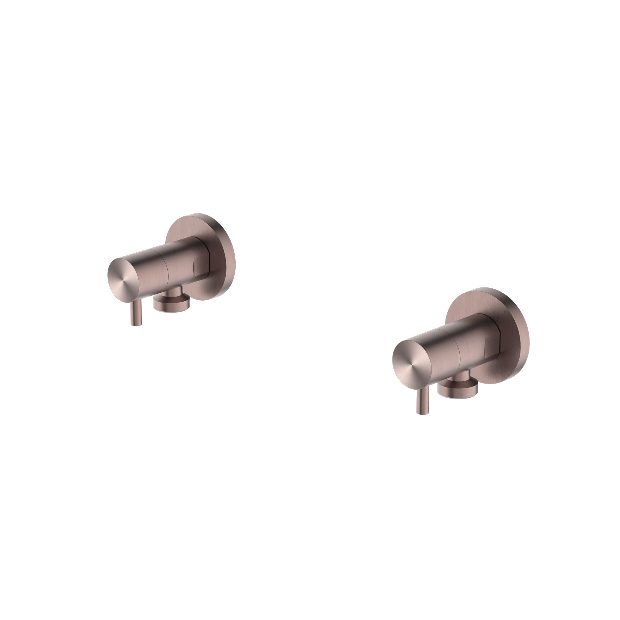 Nero Washing Machine Tap Set - Brushed Bronze