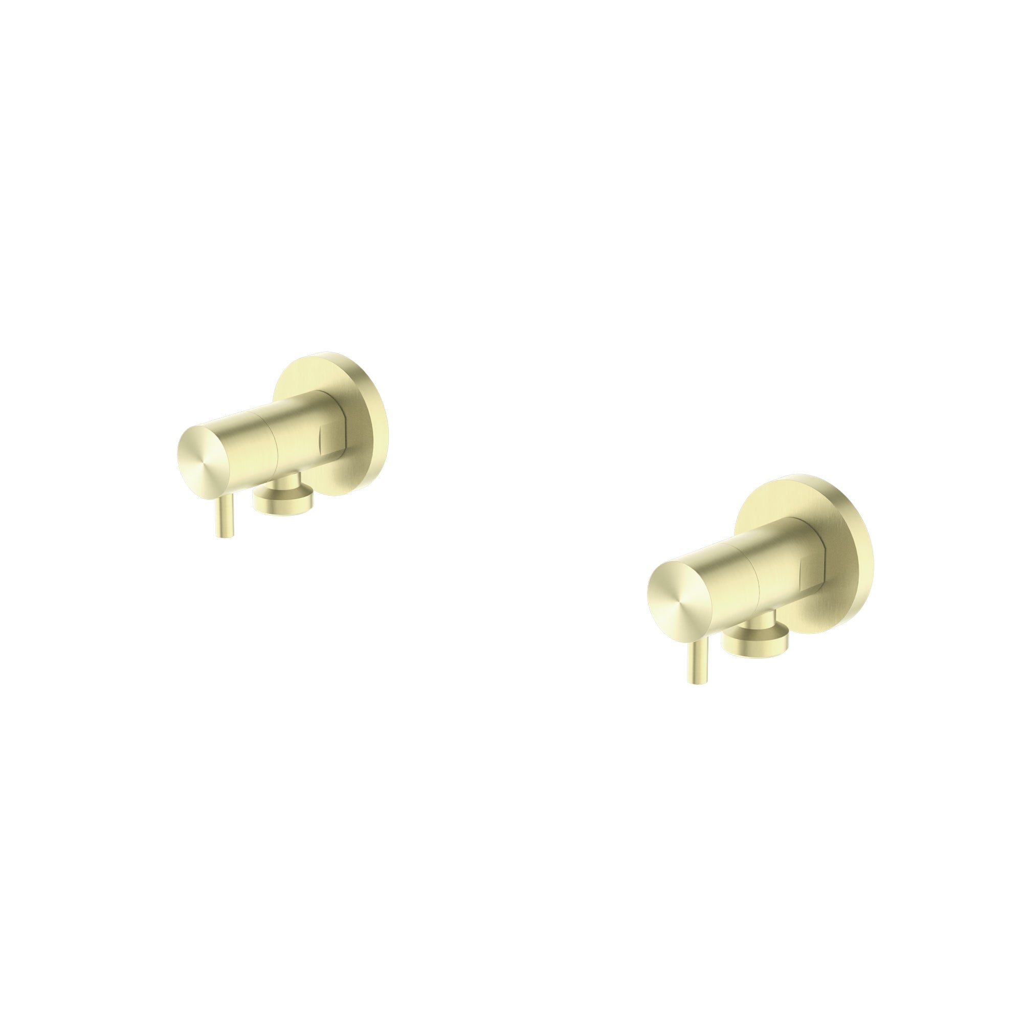 Nero Washing Machine Tap Set - Brushed Gold