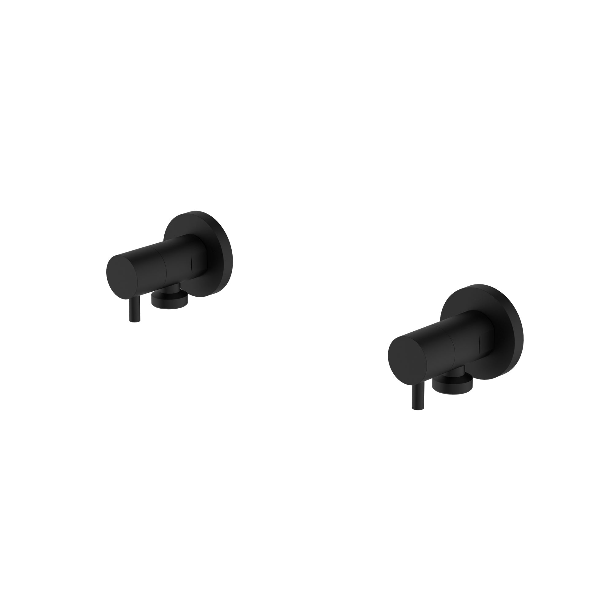 Nero Washing Machine Tap Set - Matte Black