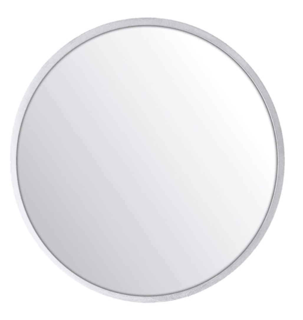 Remer Modern Moon Concrete Frame Mirror 660mm