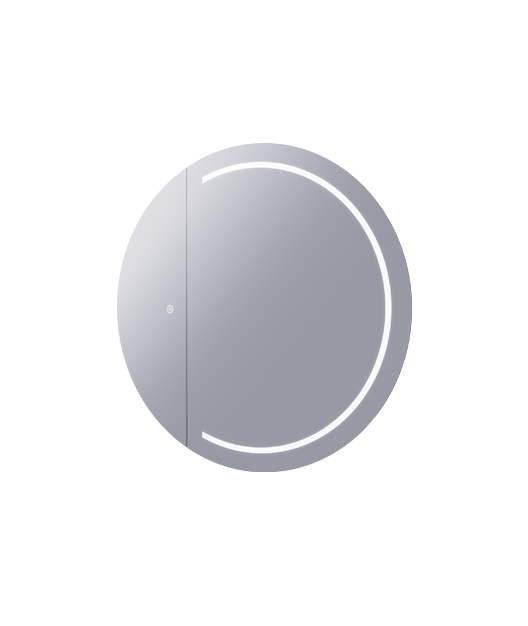 Remer Pearl Round LED Demister Mirror