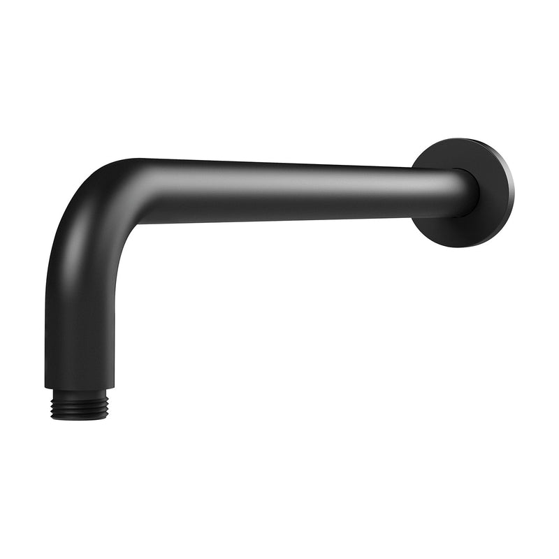 Phoenix Vivid Shower Arm 400mm Round - Matte Black